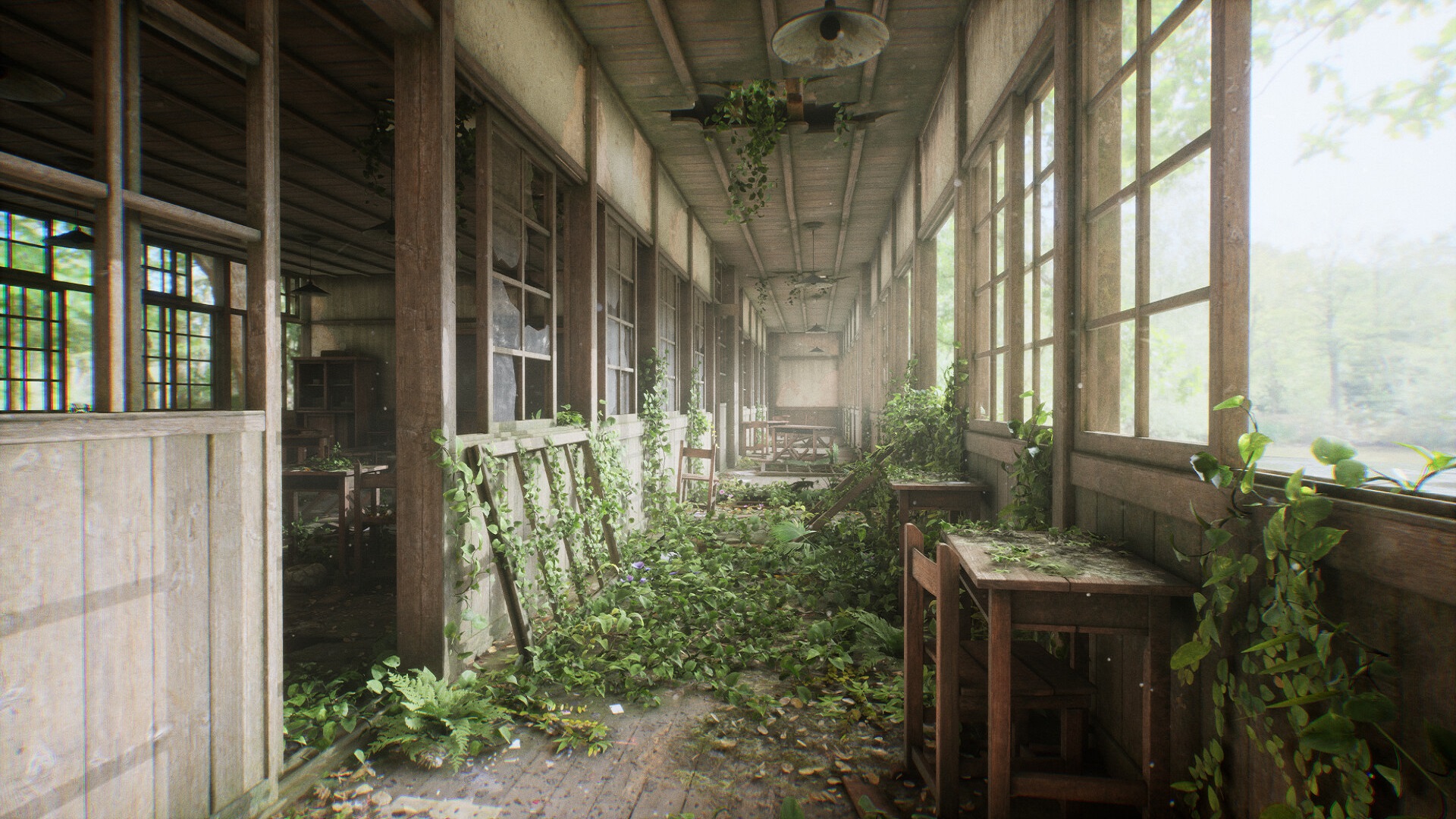 Free download wallpaper Ruin, Abandoned, School, Man Made on your PC desktop
