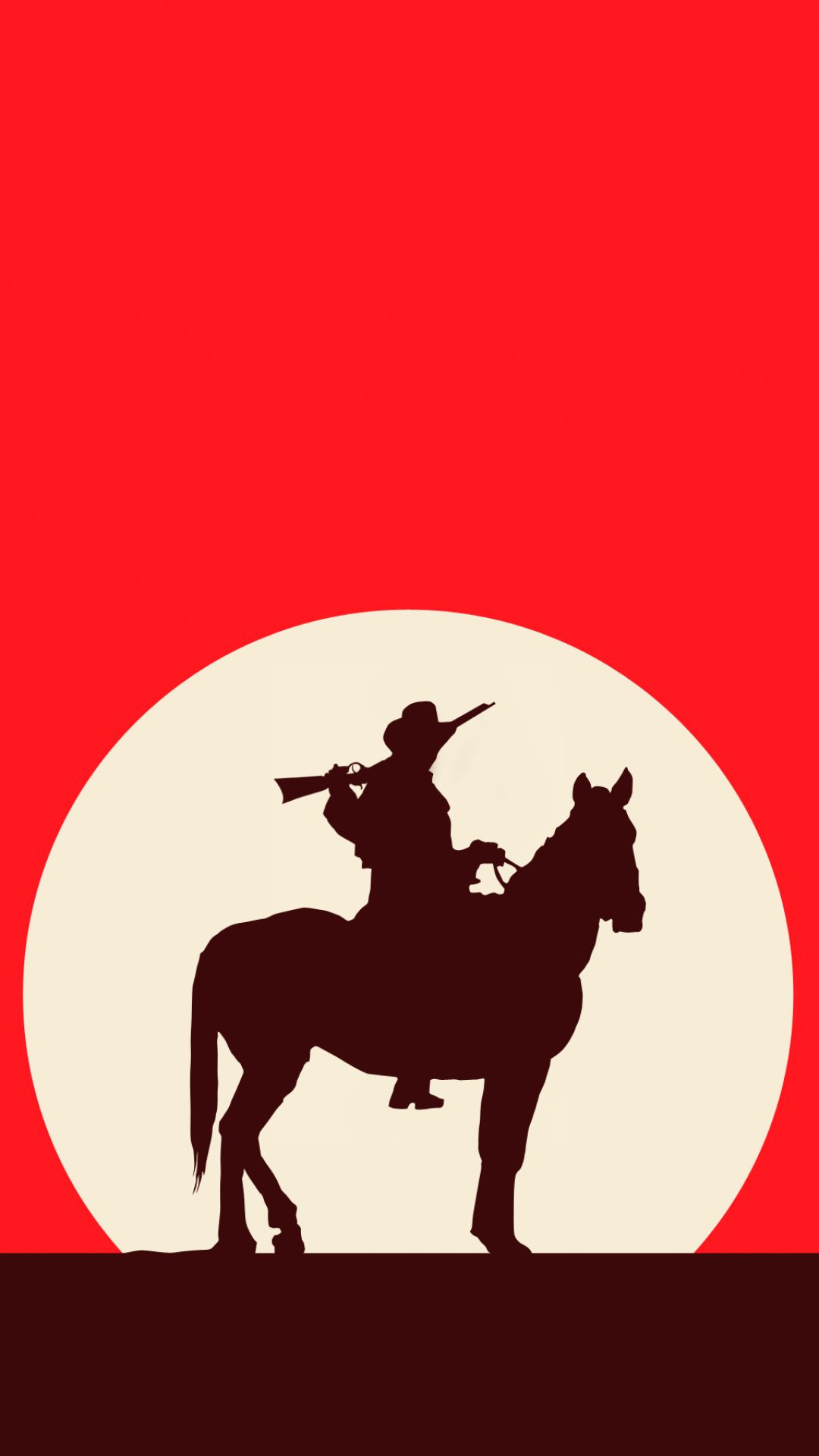 1225066 descargar fondo de pantalla vaquero, artístico, redención muerta roja, rojo, occidental, caballo: protectores de pantalla e imágenes gratis