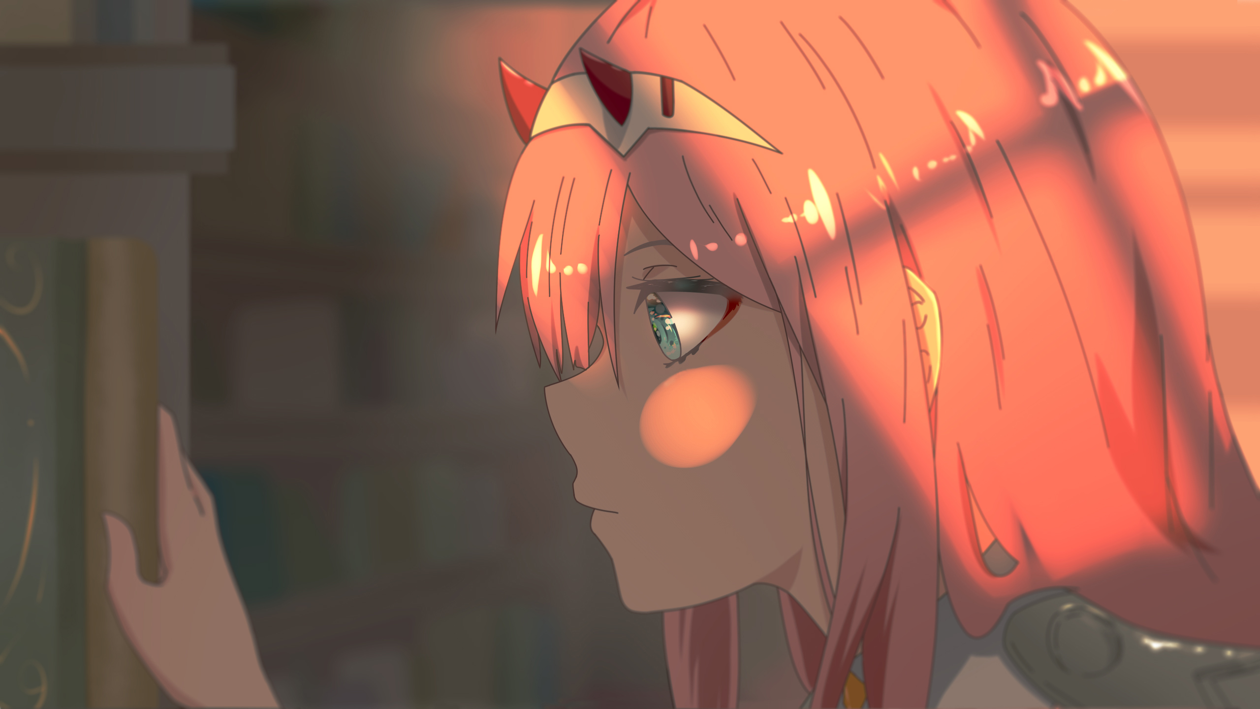 Handy-Wallpaper Animes, Darling In The Franxx, Zero Two (Liebling Im Franxx) kostenlos herunterladen.