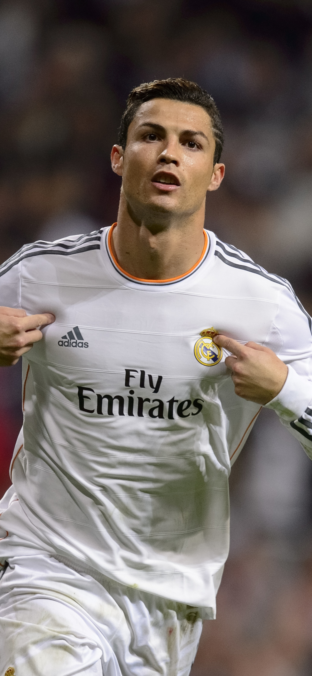 Handy-Wallpaper Sport, Fußball, Cristiano Ronaldo, Real Madrid Cf, Portugiesisch kostenlos herunterladen.