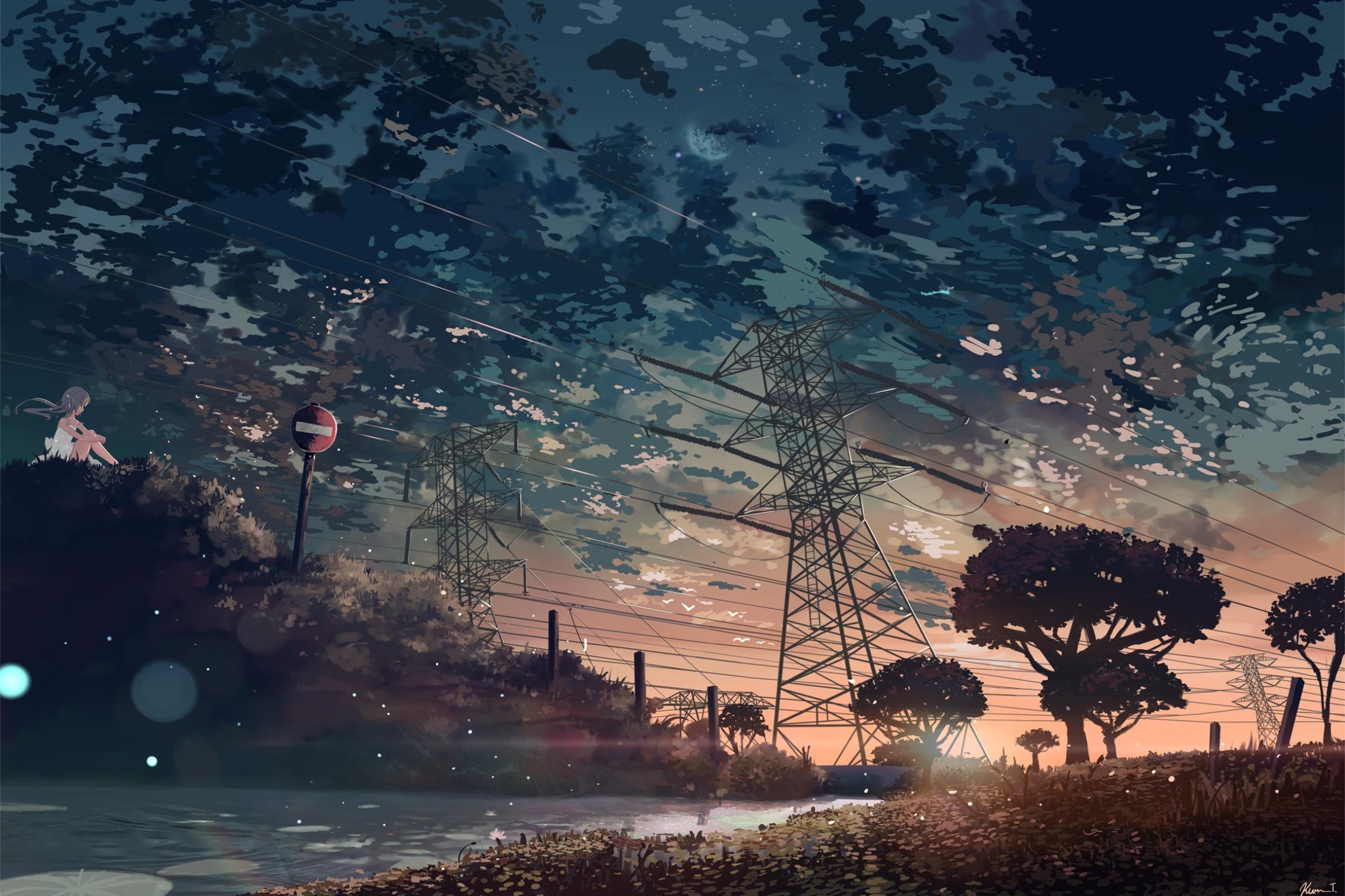 Baixar papel de parede para celular de Anime, Paisagem gratuito.