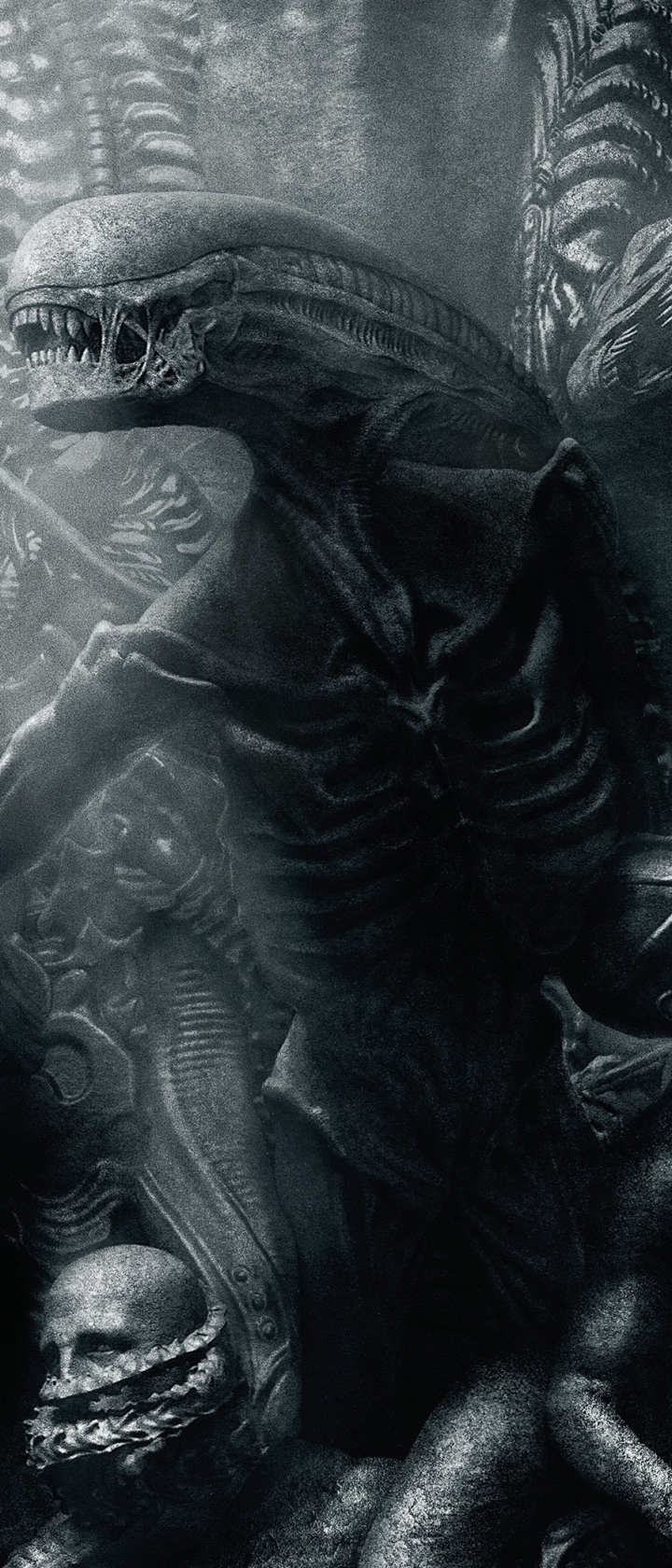 Handy-Wallpaper Filme, Alien: Das Unheimliche Wesen Aus Einer Fremden Welt, Alien: Covenant kostenlos herunterladen.