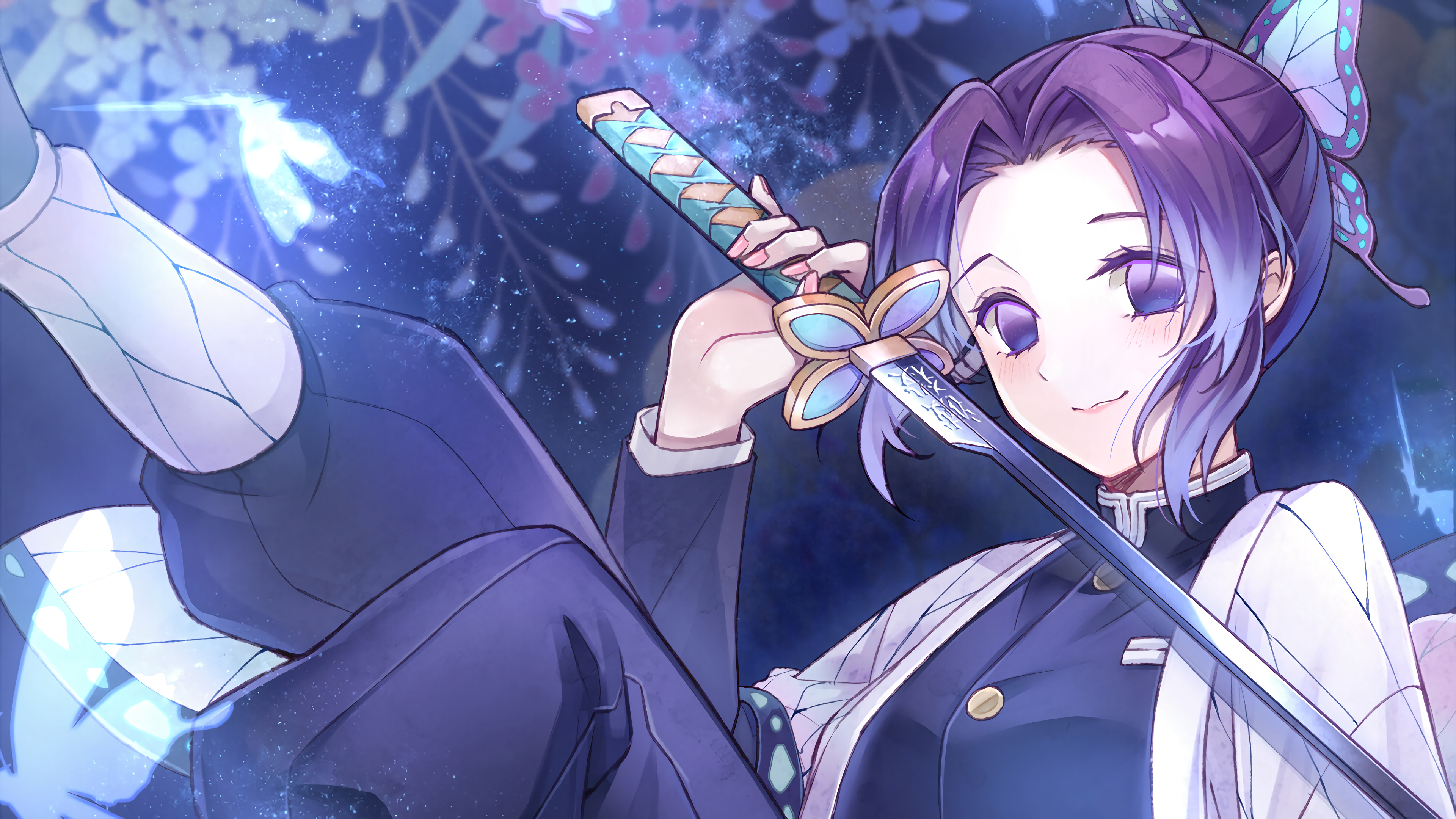 Baixe gratuitamente a imagem Anime, Demon Slayer: Kimetsu No Yaiba, Shinobu Kochou na área de trabalho do seu PC