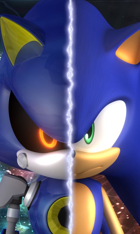 Download mobile wallpaper Video Game, Sonic The Hedgehog, Metal Sonic, Sonic for free.