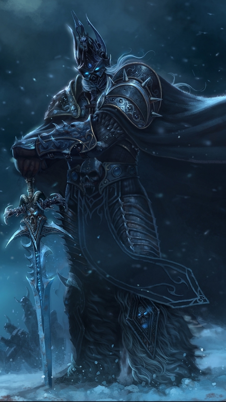 Скачати мобільні шпалери Warcraft, Відеогра, World Of Warcraft: Гнів Короля Ліча безкоштовно.