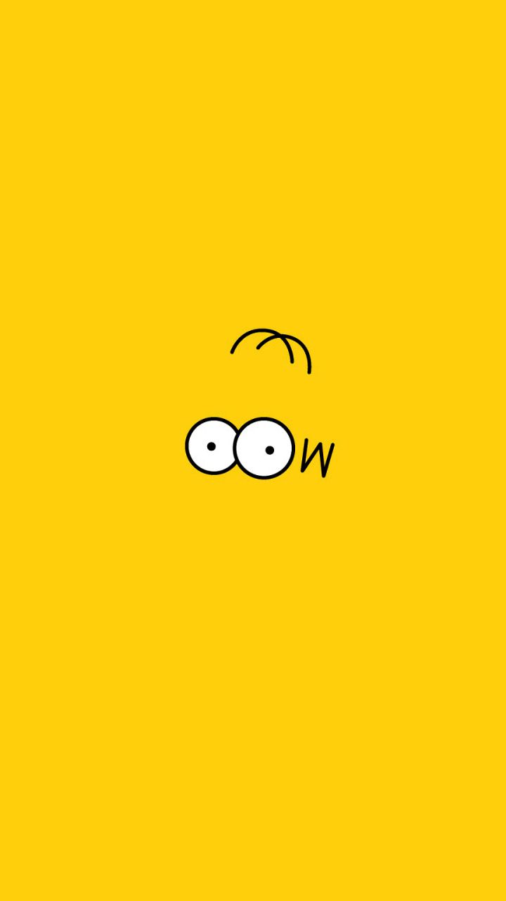 Download mobile wallpaper Homer Simpson, Tv Show, Minimalist, The Simpsons for free.