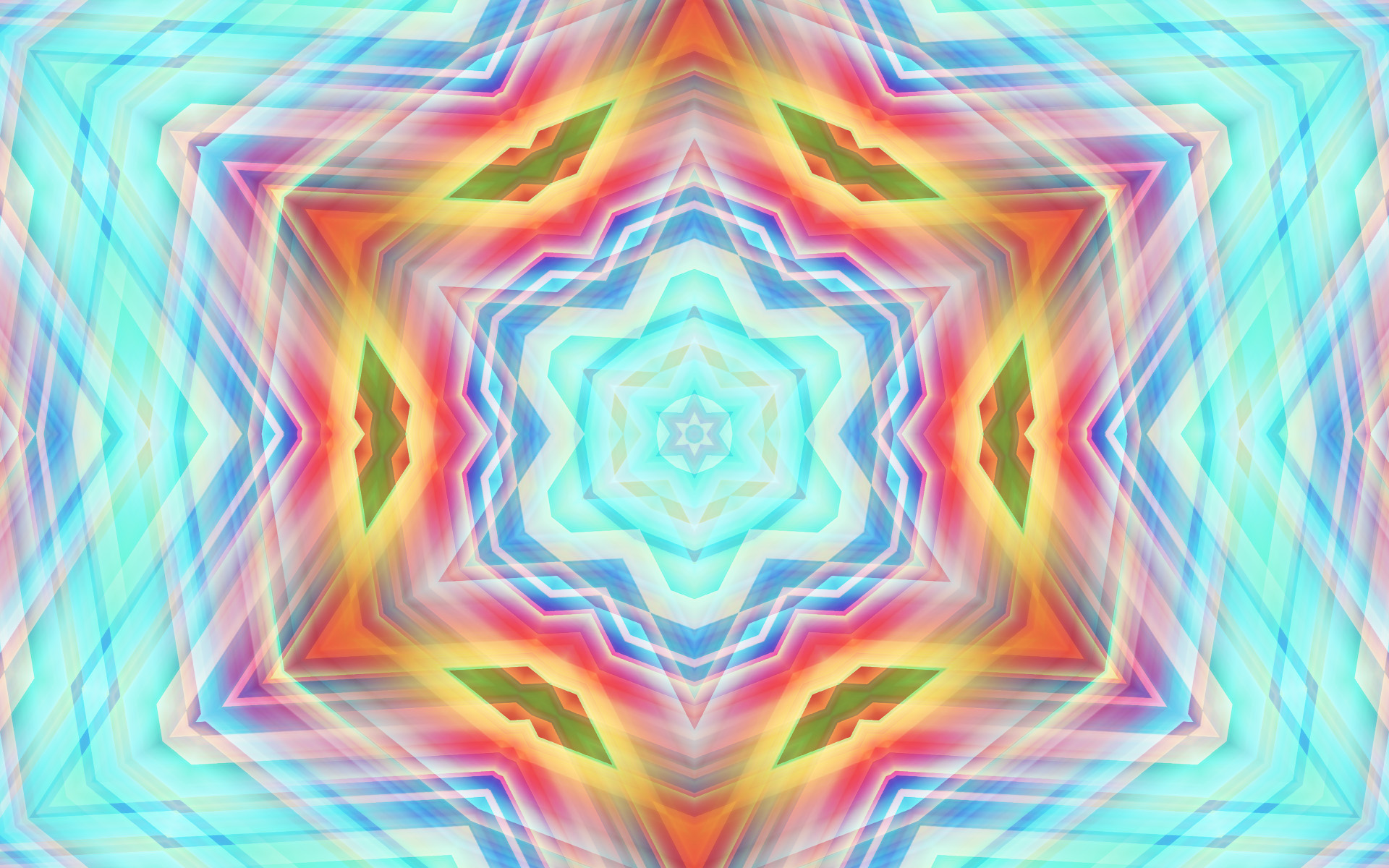 Free download wallpaper Abstract, Pattern, Colors, Gradient, Kaleidoscope, Star on your PC desktop