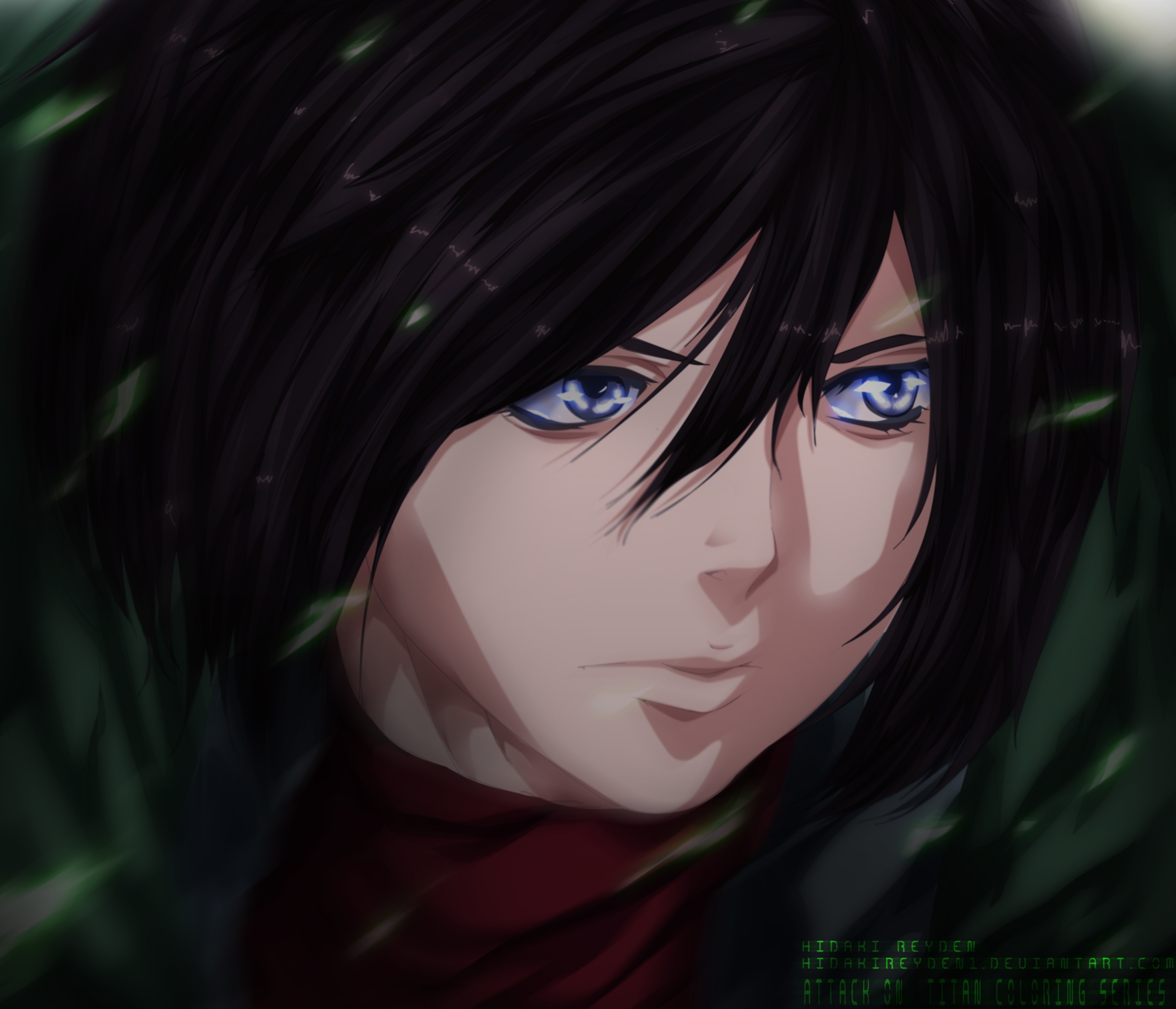 Handy-Wallpaper Mikasa Ackermann, Attack On Titan, Animes kostenlos herunterladen.