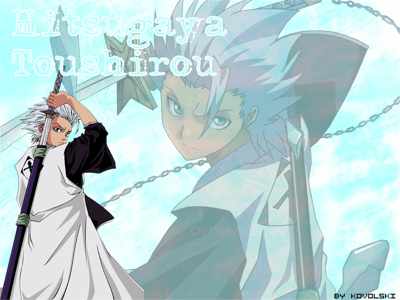 Baixar papel de parede para celular de Anime, Alvejante, Toshiro Hitsugaya gratuito.