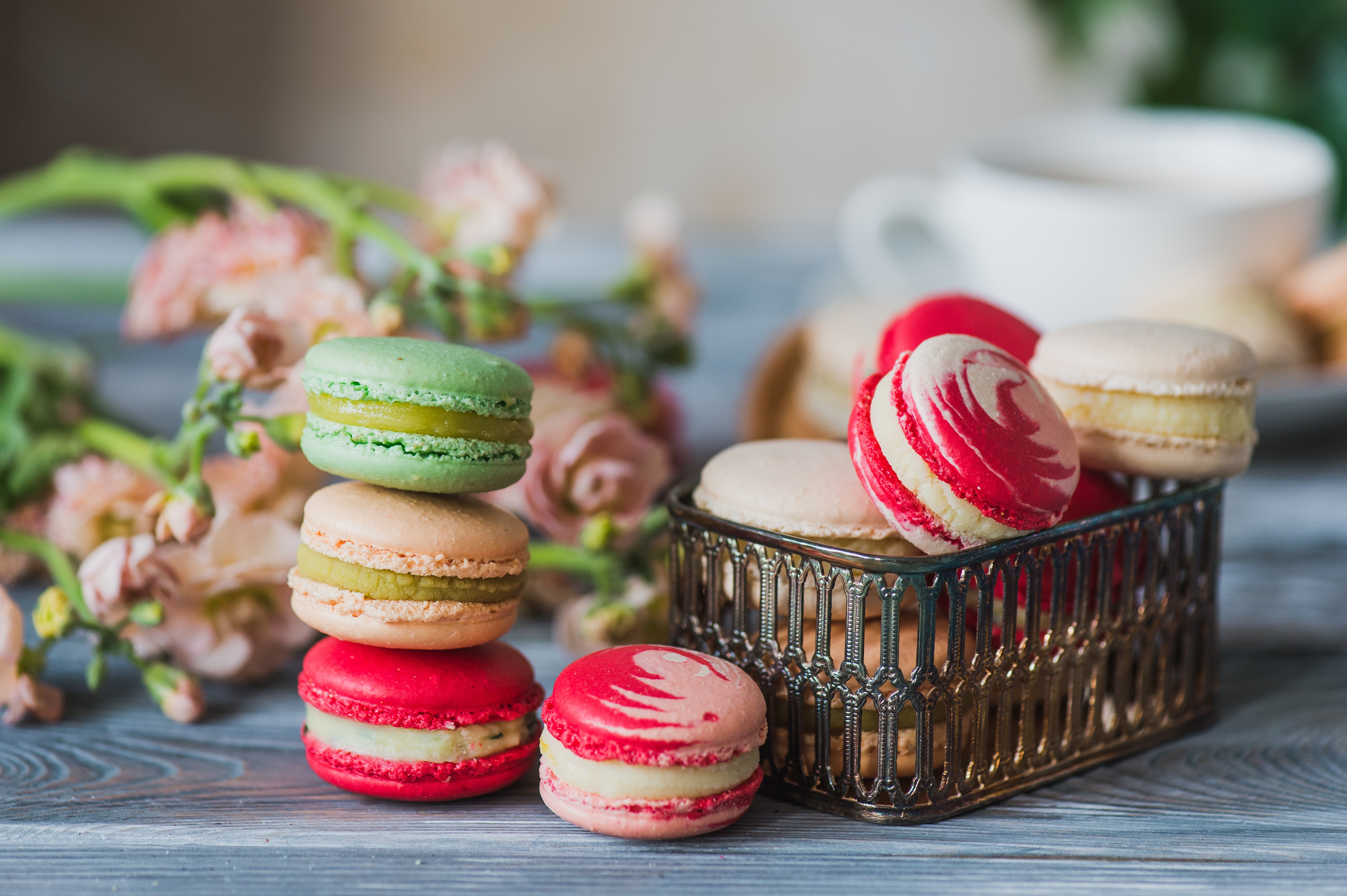 Free download wallpaper Food, Still Life, Sweets, Macaron on your PC desktop