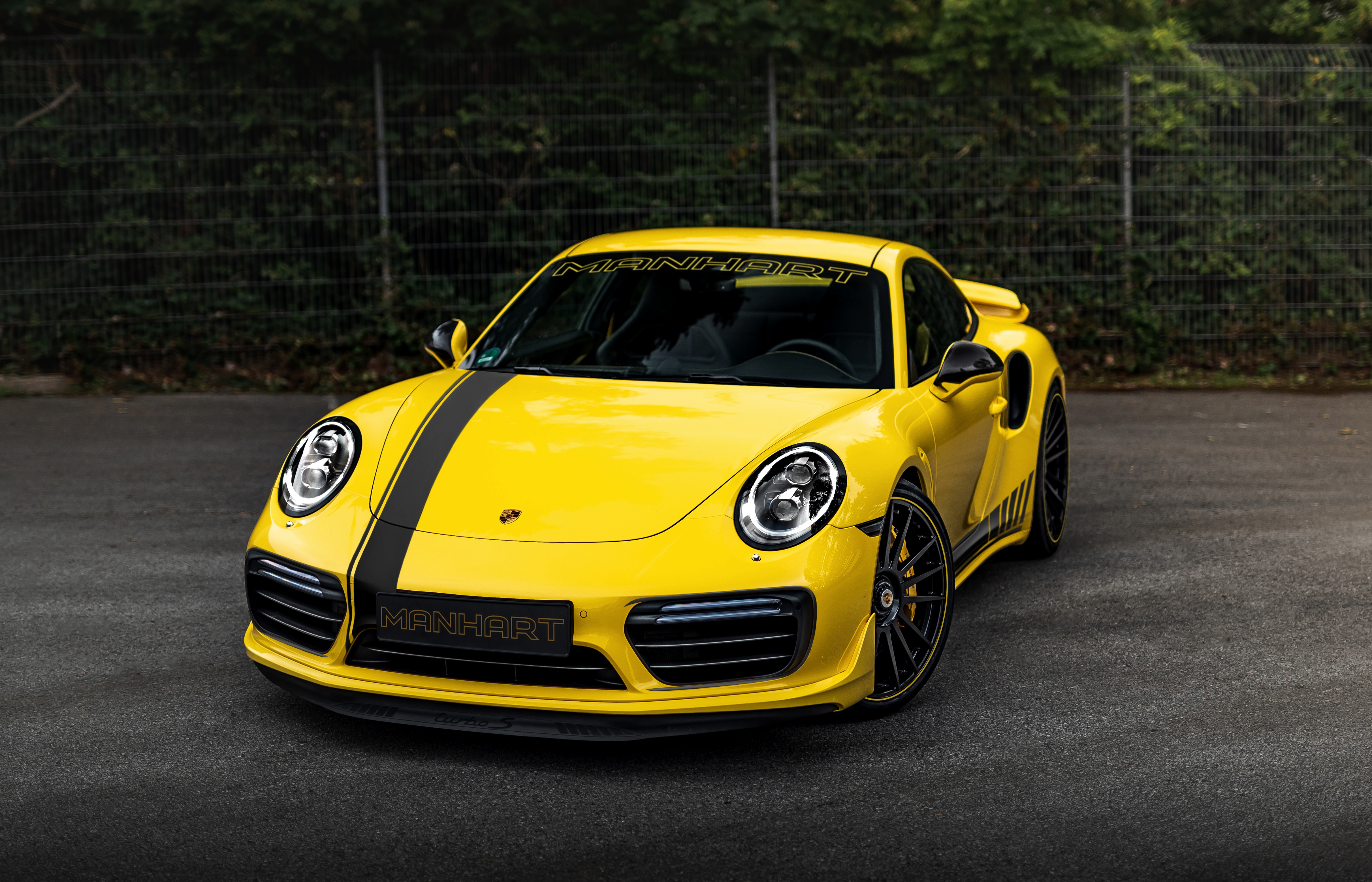 Baixar papel de parede para celular de Porsche, Carro, Porsche 911, Veículos, Carro Amarelo, Porsche 911 Turbo gratuito.
