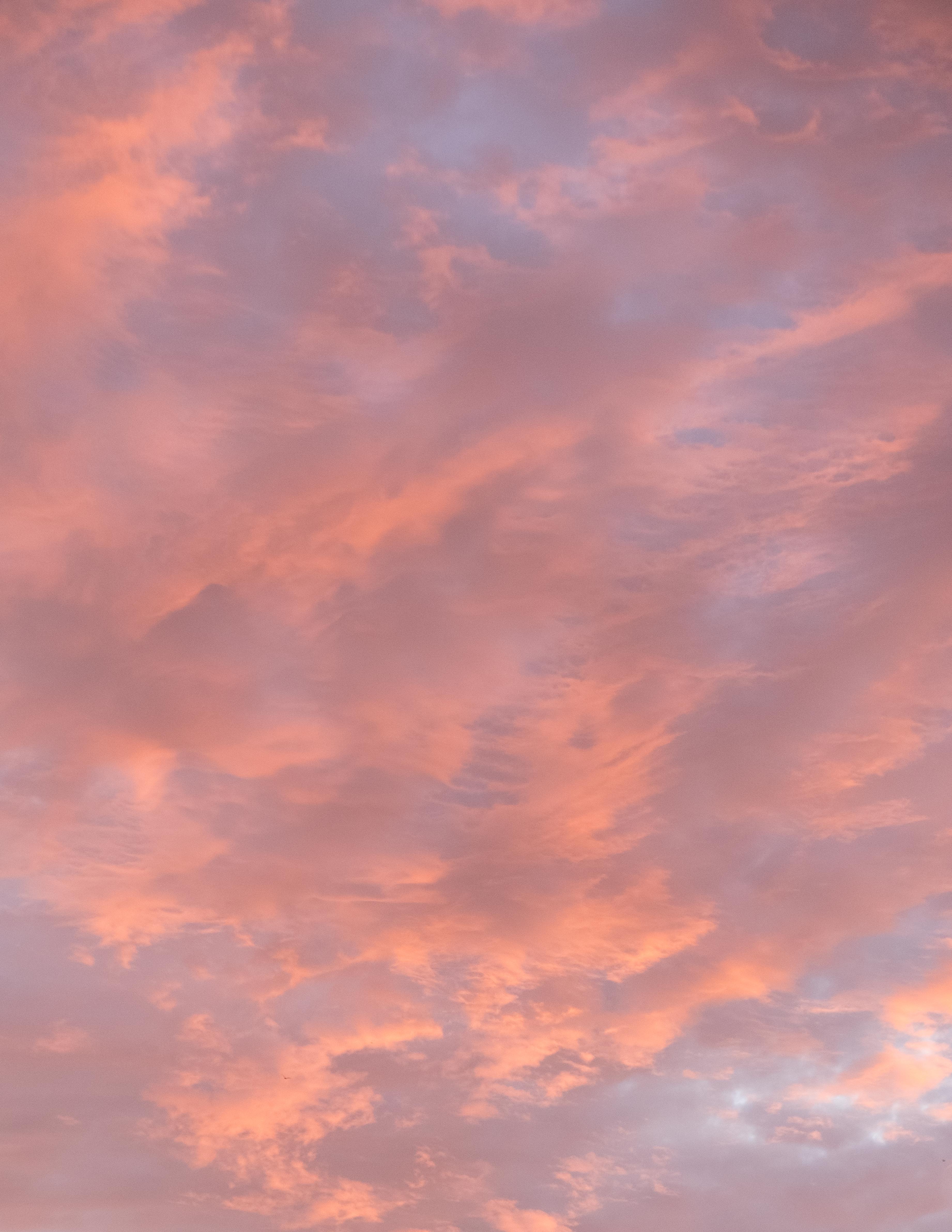 Handy-Wallpaper Abend, Clouds, Sky, Natur, Sunset kostenlos herunterladen.
