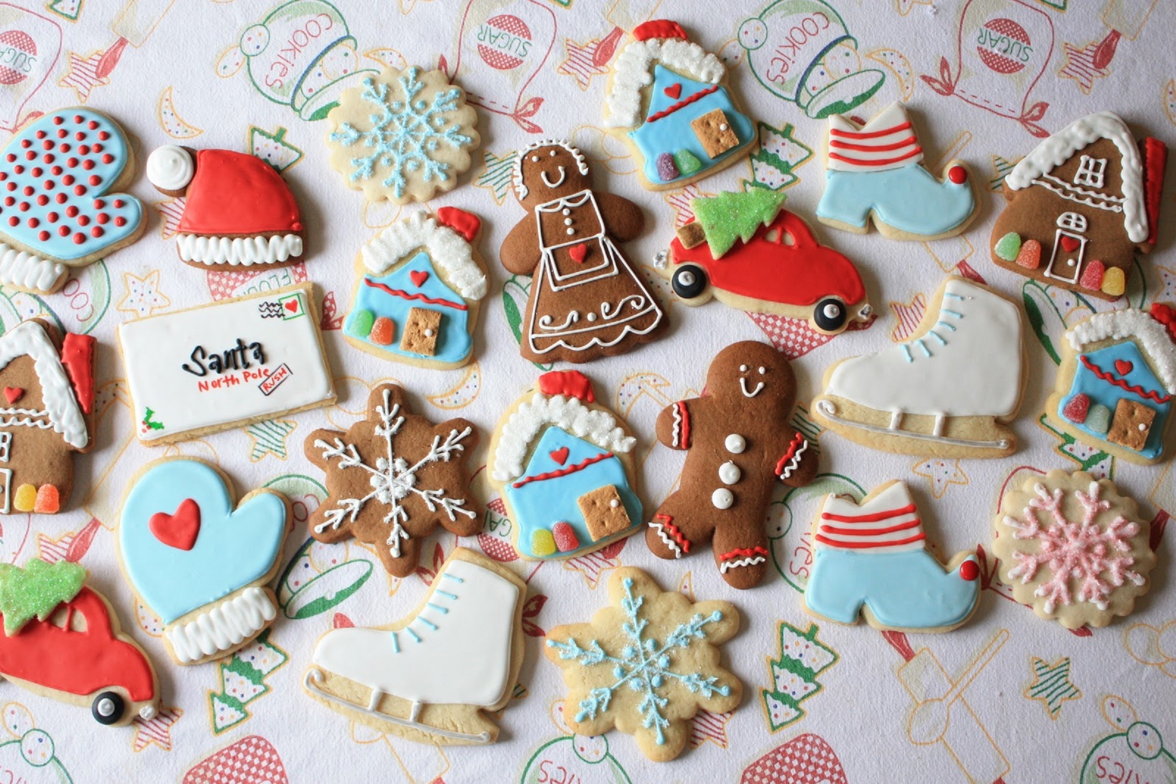 holiday, christmas, cookie, gingerbread