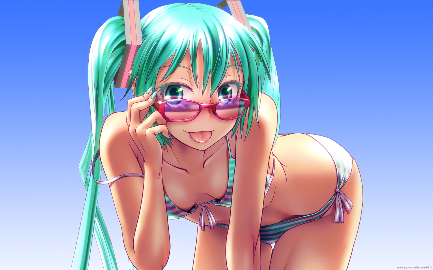 Laden Sie das Vocaloid, Hatsune Miku, Animes-Bild kostenlos auf Ihren PC-Desktop herunter