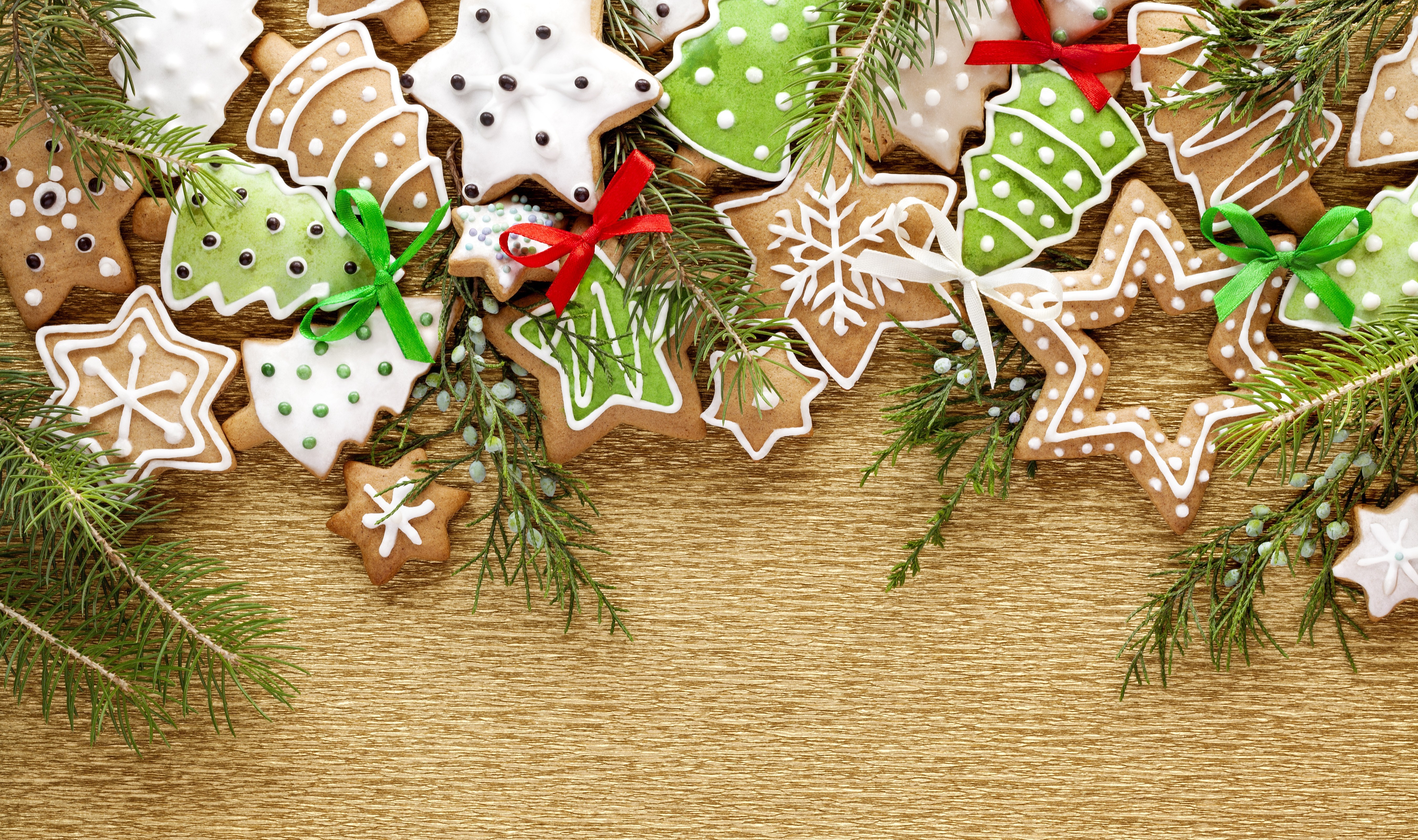 PCデスクトップにクリスマス, クッキー, 星, 食べ物画像を無料でダウンロード