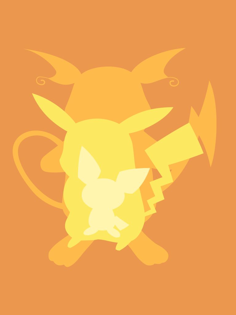 Descarga gratuita de fondo de pantalla para móvil de Pokémon, Animado, Pikachu, Pichu (Pokémon), Raichu (Pokémon).