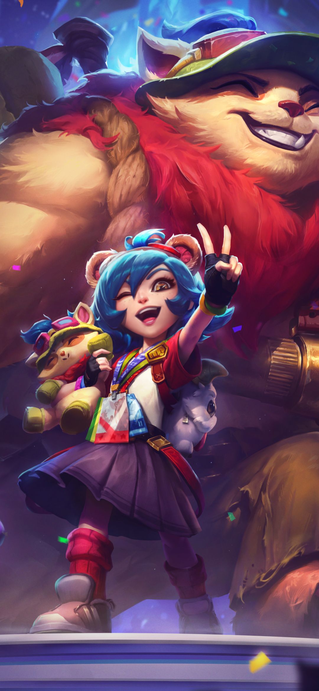 video game, league of legends, teemo (league of legends), annie (league of legends), poro (league of legends)