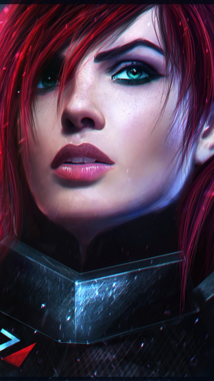 Handy-Wallpaper Mass Effect, Computerspiele, Mass Effect 3, Kommandant Shepard kostenlos herunterladen.