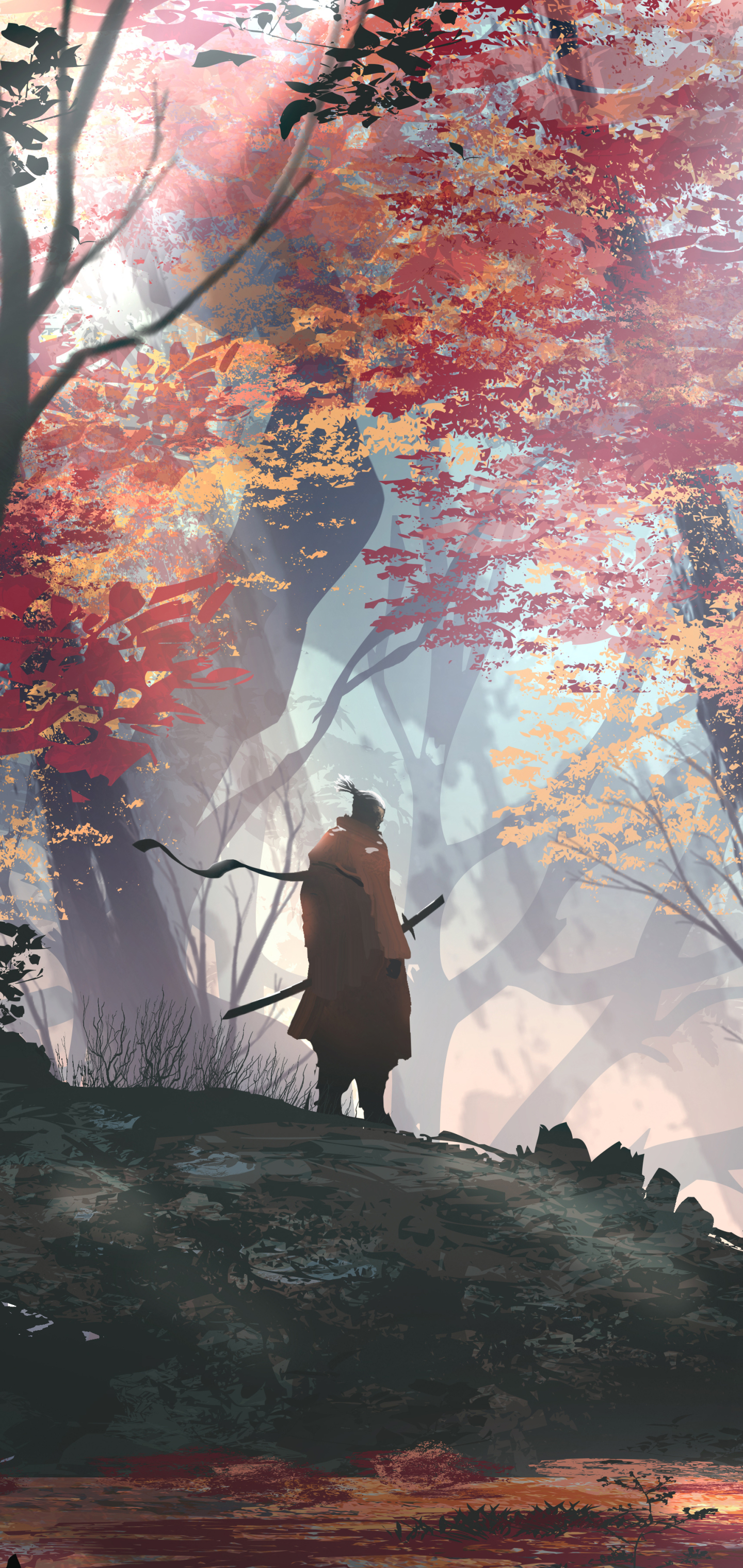 Handy-Wallpaper Samurai, Computerspiele, Sekiro: Shadows Die Twice kostenlos herunterladen.