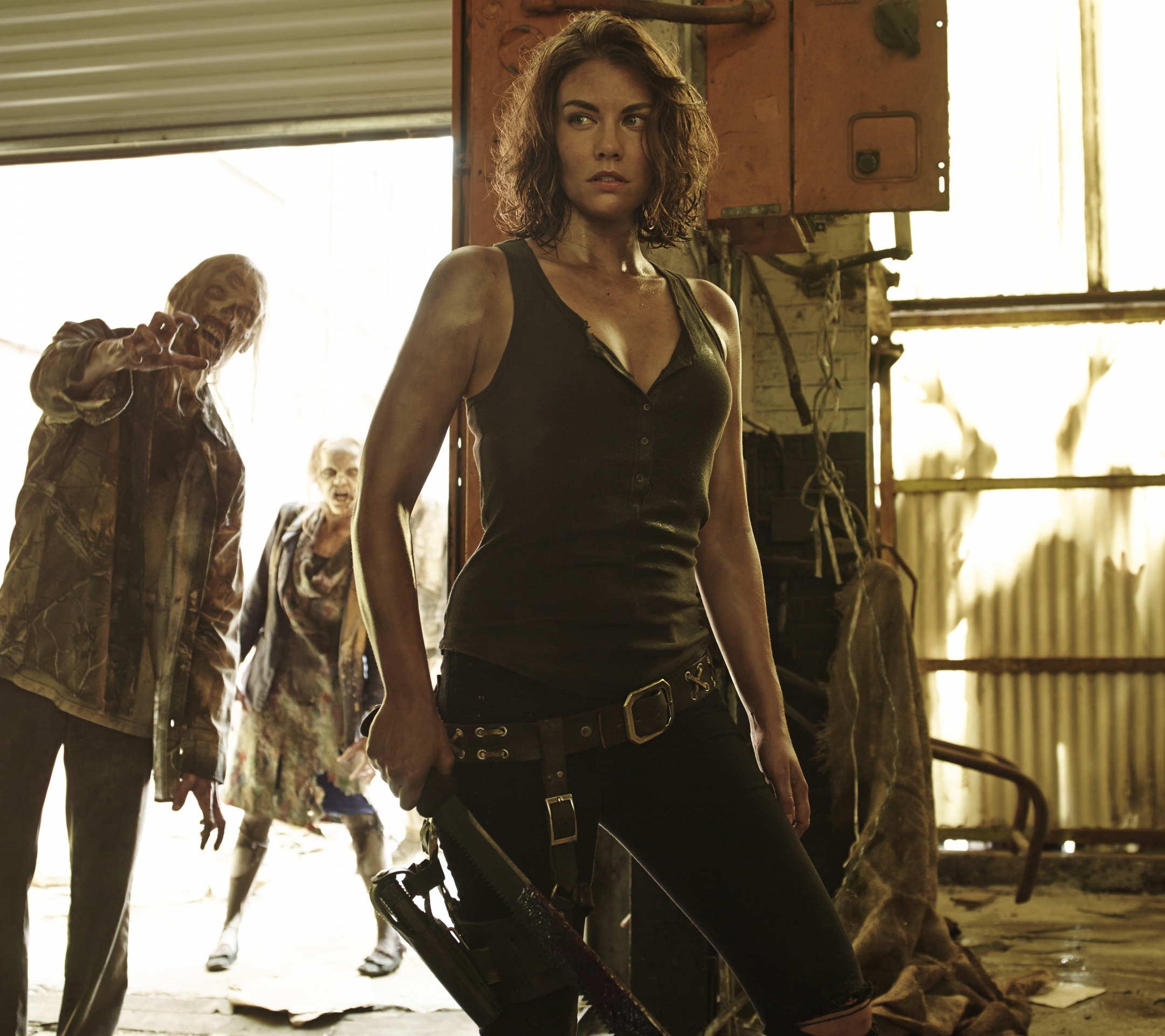 Laden Sie das Fernsehserien, The Walking Dead, Lauren Cohan, Maggie Green-Bild kostenlos auf Ihren PC-Desktop herunter