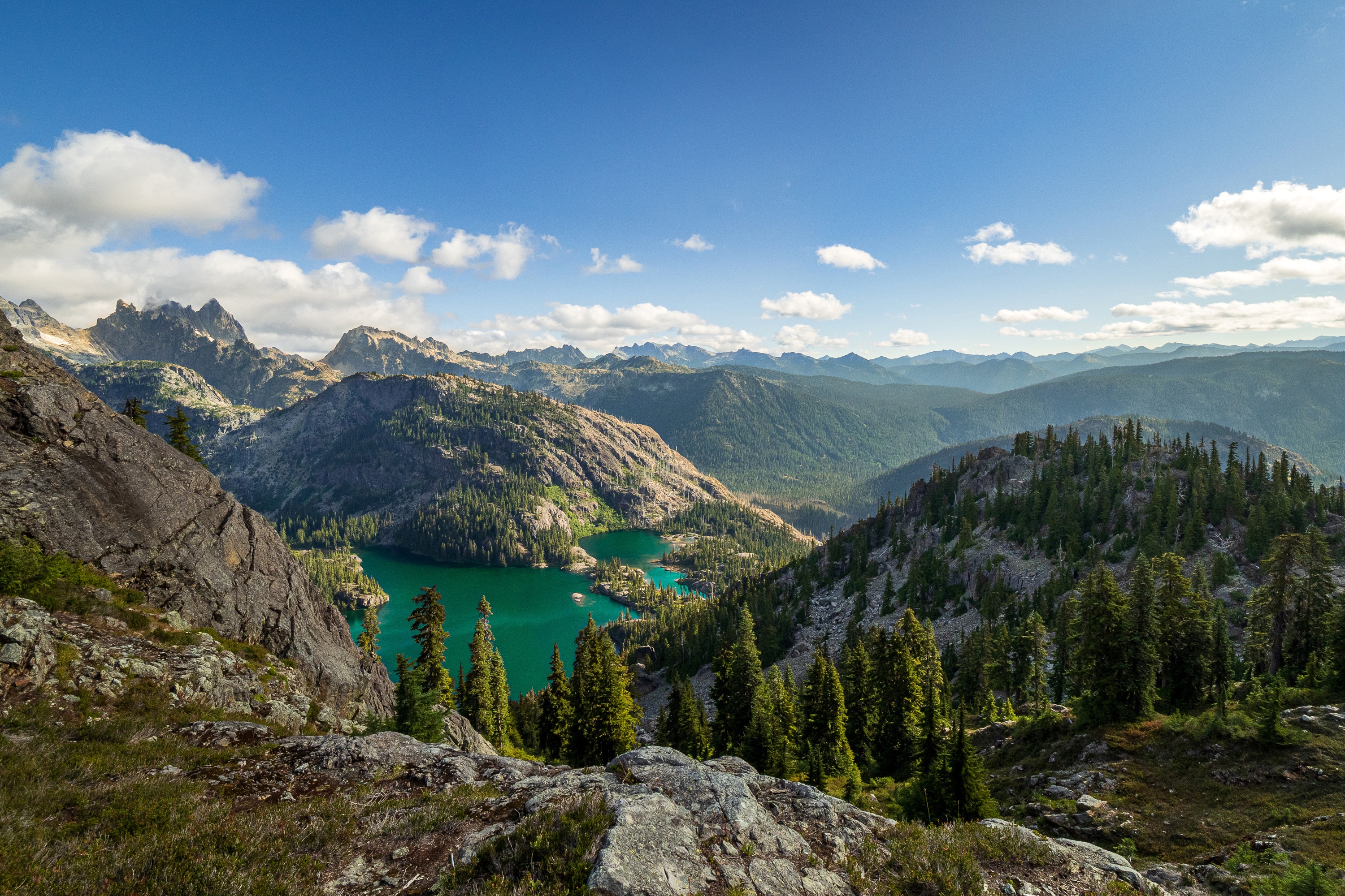 Laden Sie das Seen, See, Wald, Gebirge, Panorama, Wolke, Himmel, Vereinigte Staaten Von Amerika, Erde/natur-Bild kostenlos auf Ihren PC-Desktop herunter