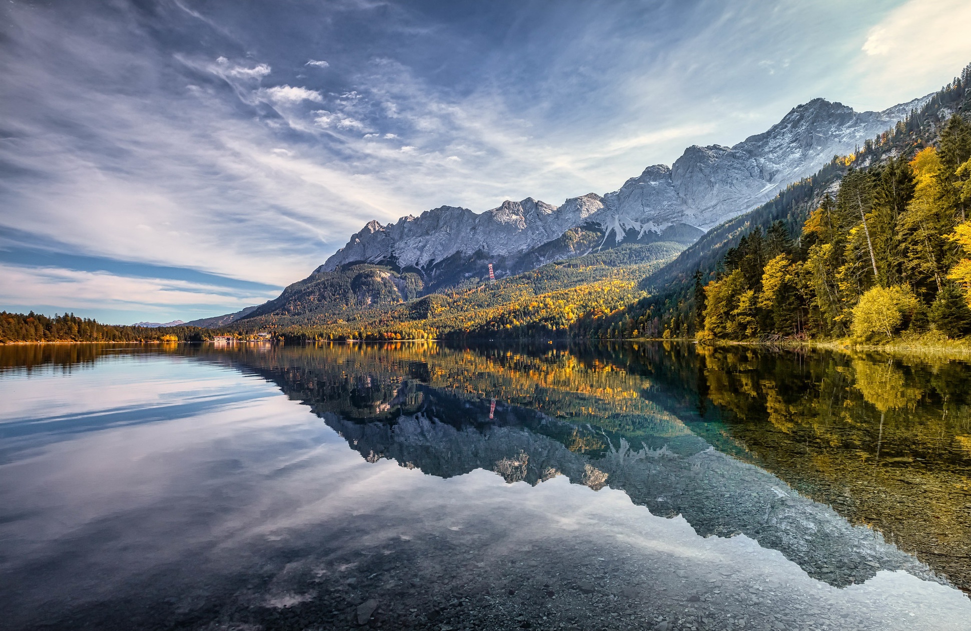 Laden Sie das Natur, See, Wald, Gebirge, Erde/natur, Spiegelung-Bild kostenlos auf Ihren PC-Desktop herunter