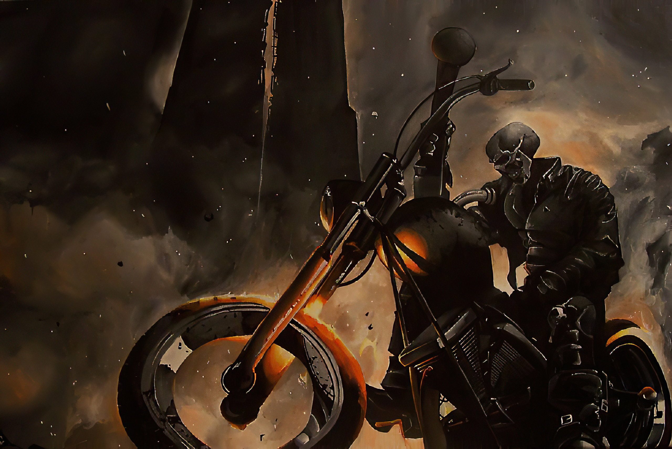 Descarga gratis la imagen Historietas, Ghost Rider: El Motorista Fantasma en el escritorio de tu PC