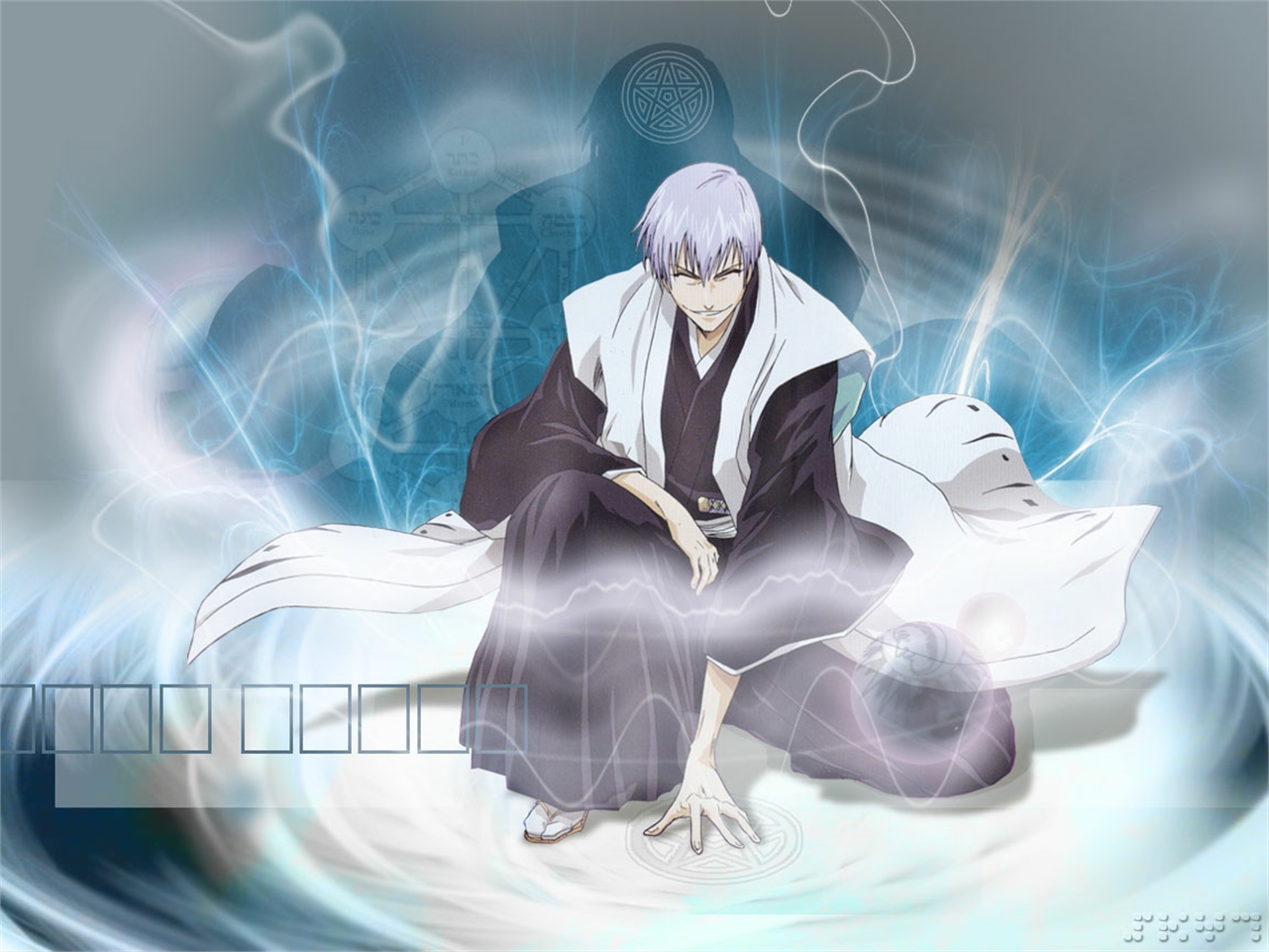 Handy-Wallpaper Bleach, Animes, Gin Ichimaru kostenlos herunterladen.