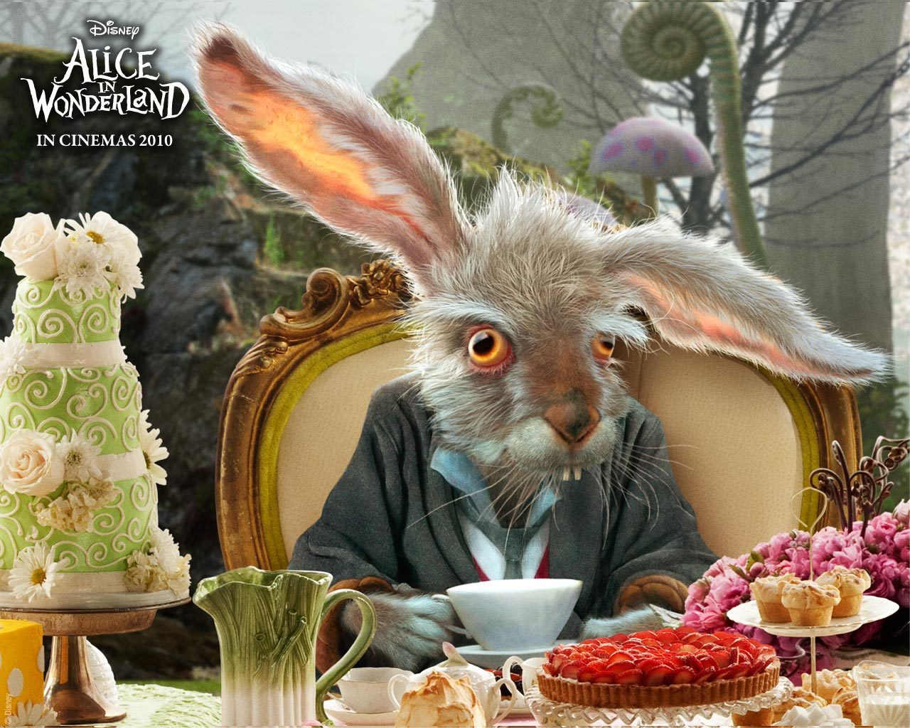 Laden Sie das Filme, Alice Im Wunderland (2010)-Bild kostenlos auf Ihren PC-Desktop herunter