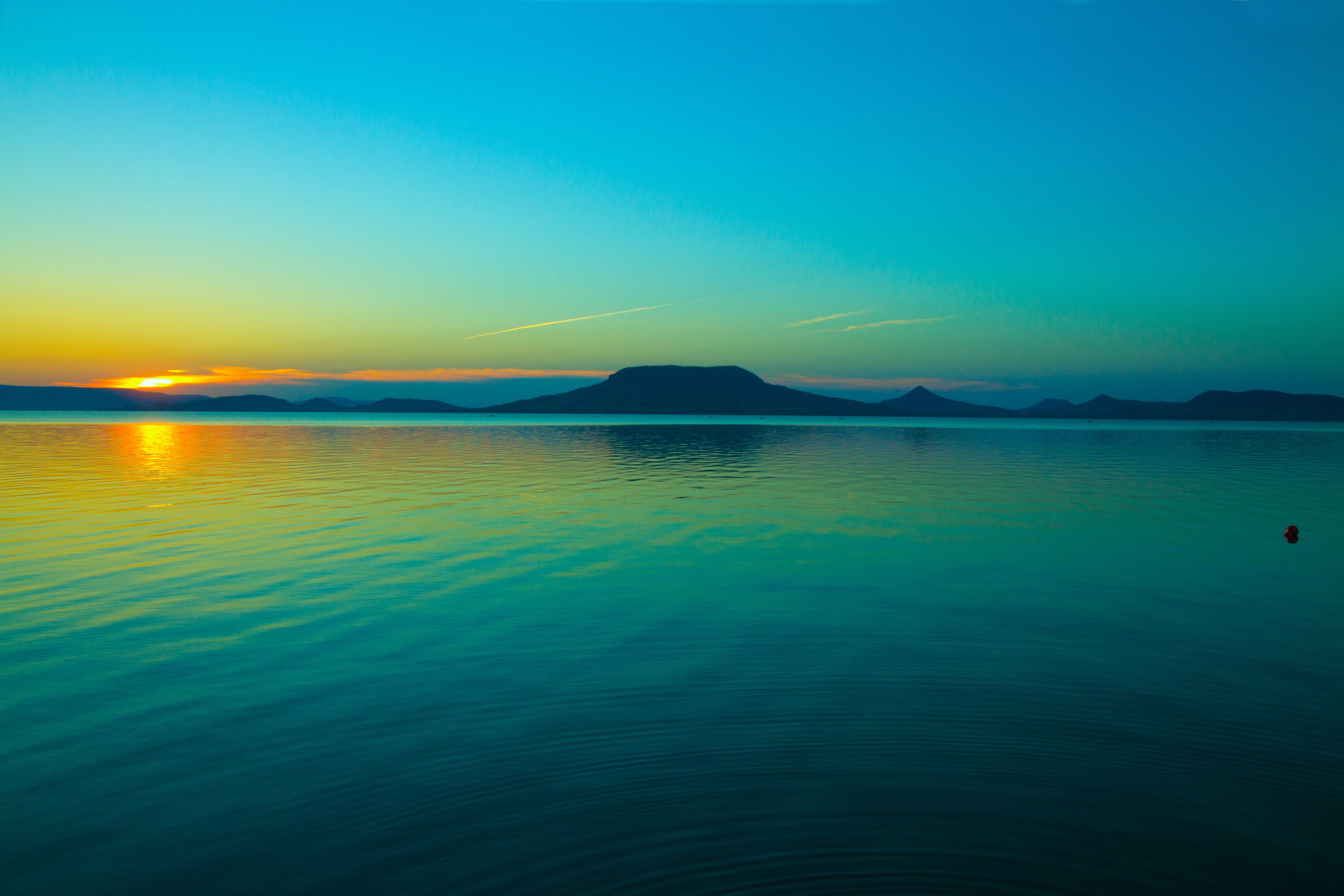 Laden Sie das Morgendämmerung, Sky, Horizont, Natur, Sea-Bild kostenlos auf Ihren PC-Desktop herunter