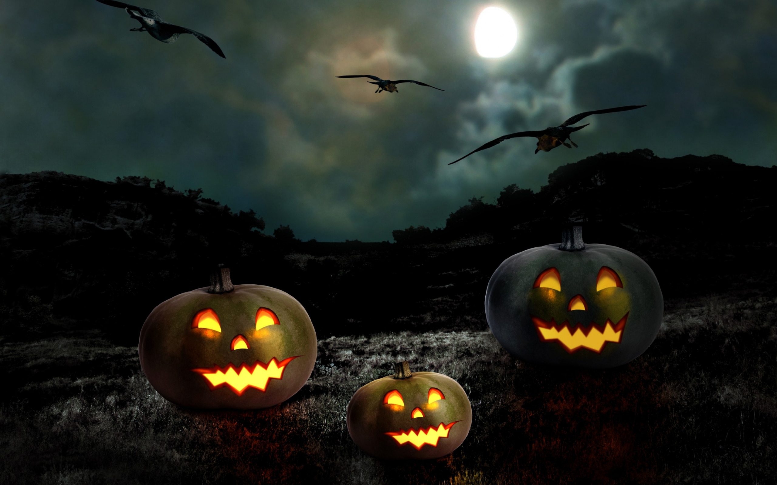 Download mobile wallpaper Halloween, Dark, Holiday for free.