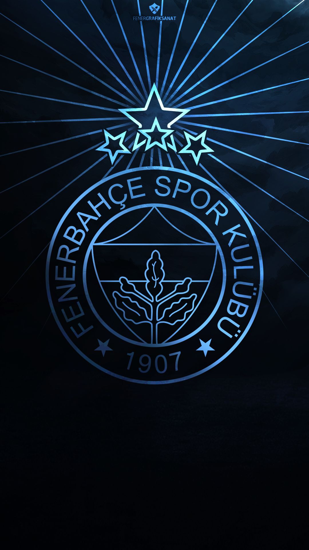 Handy-Wallpaper Sport, Fußball, Logo, Fenerbahçe Istanbul kostenlos herunterladen.