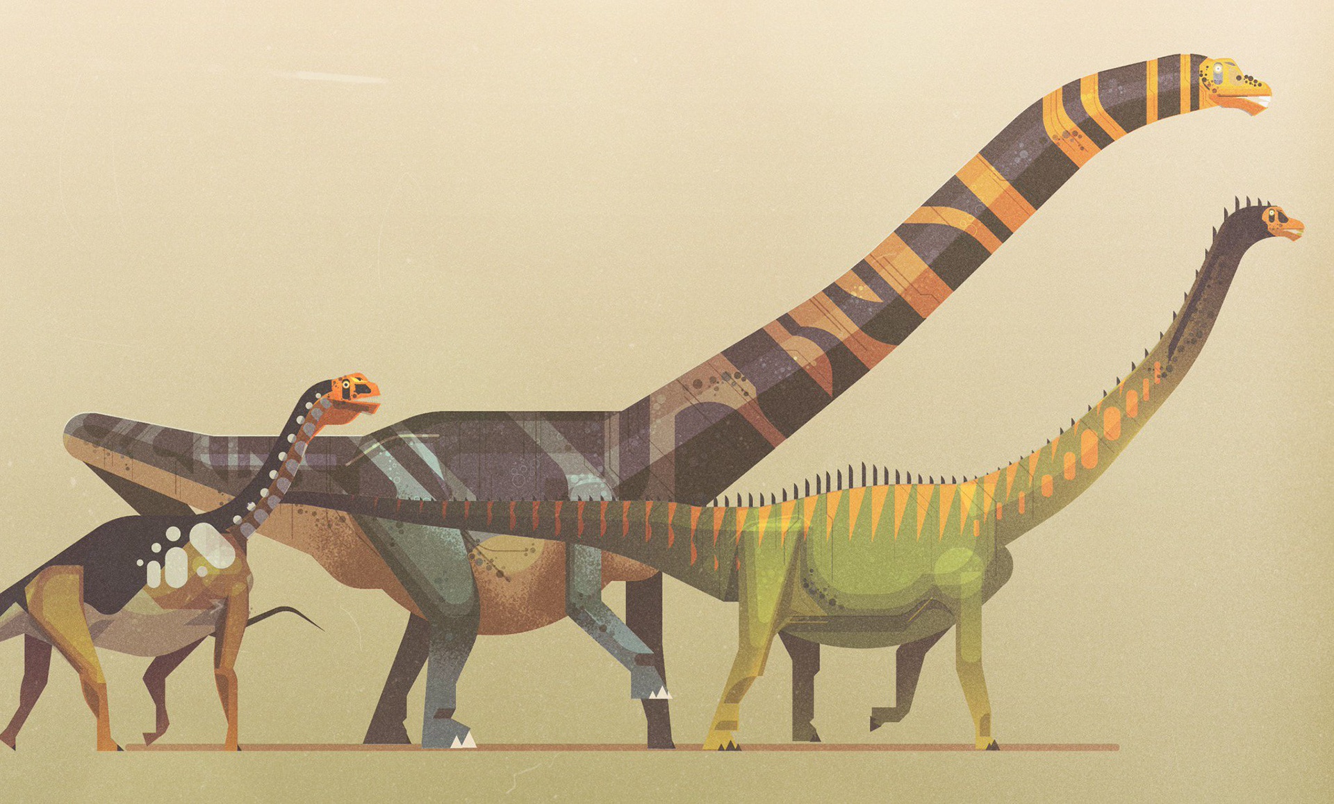 Скачать обои бесплатно Животные, Динозавры, Динозавр, Минималистский картинка на рабочий стол ПК