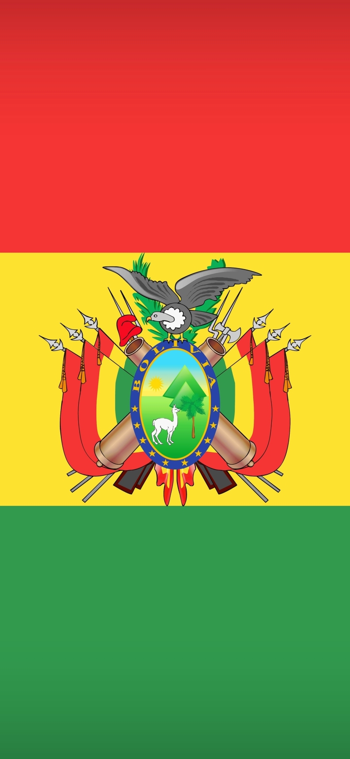 Скачати мобільні шпалери Прапори, Різне, Прапор, Прапор Болівії безкоштовно.