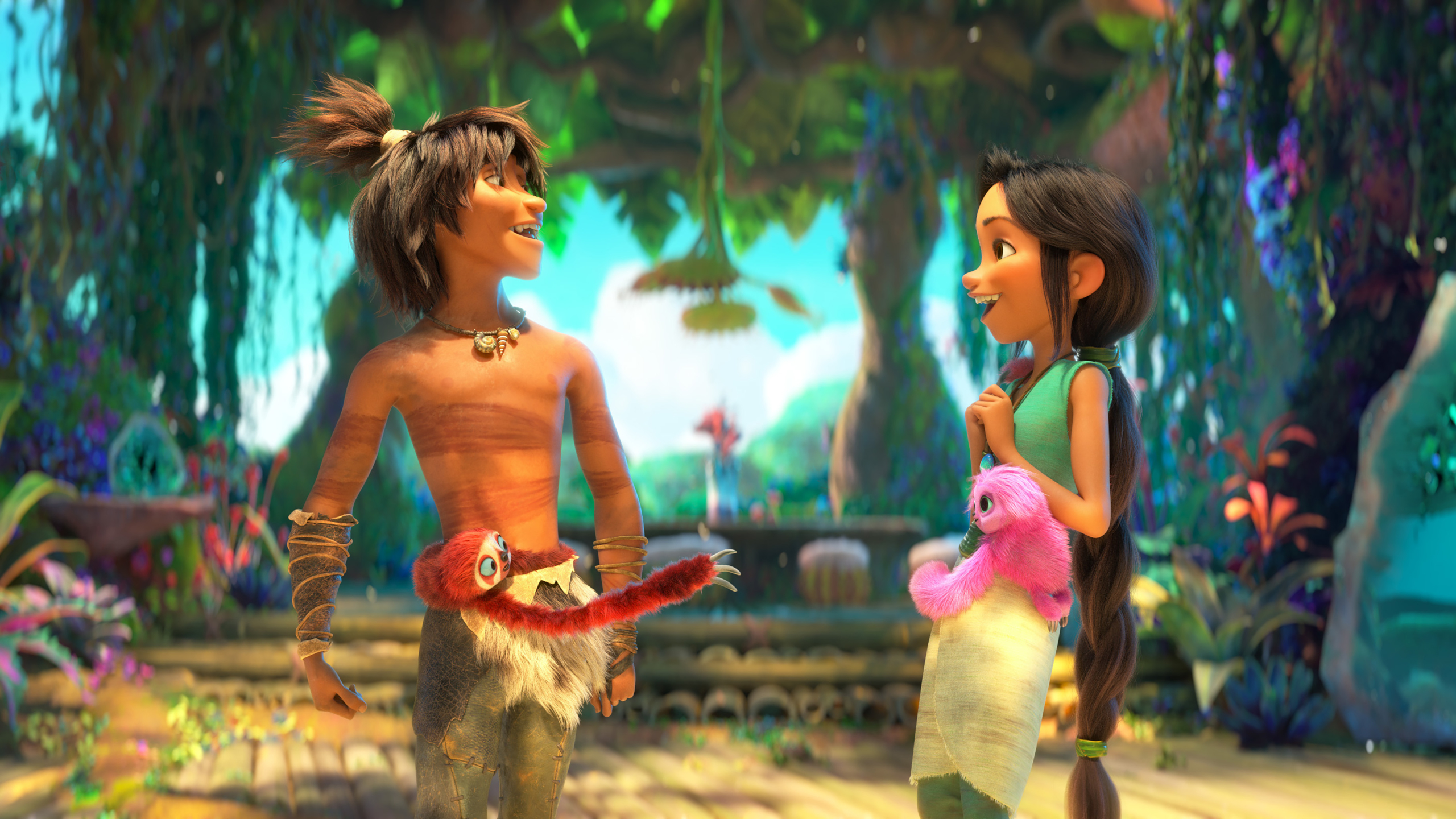 movie, the croods: a new age, dawn betterman, guy (the croods)