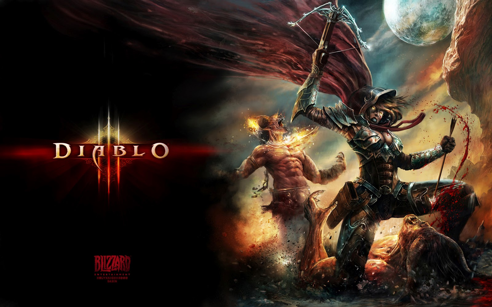 Скачати мобільні шпалери Відеогра, Diablo Iii, Діабло, Мисливець На Демонів (Diablo Iii) безкоштовно.