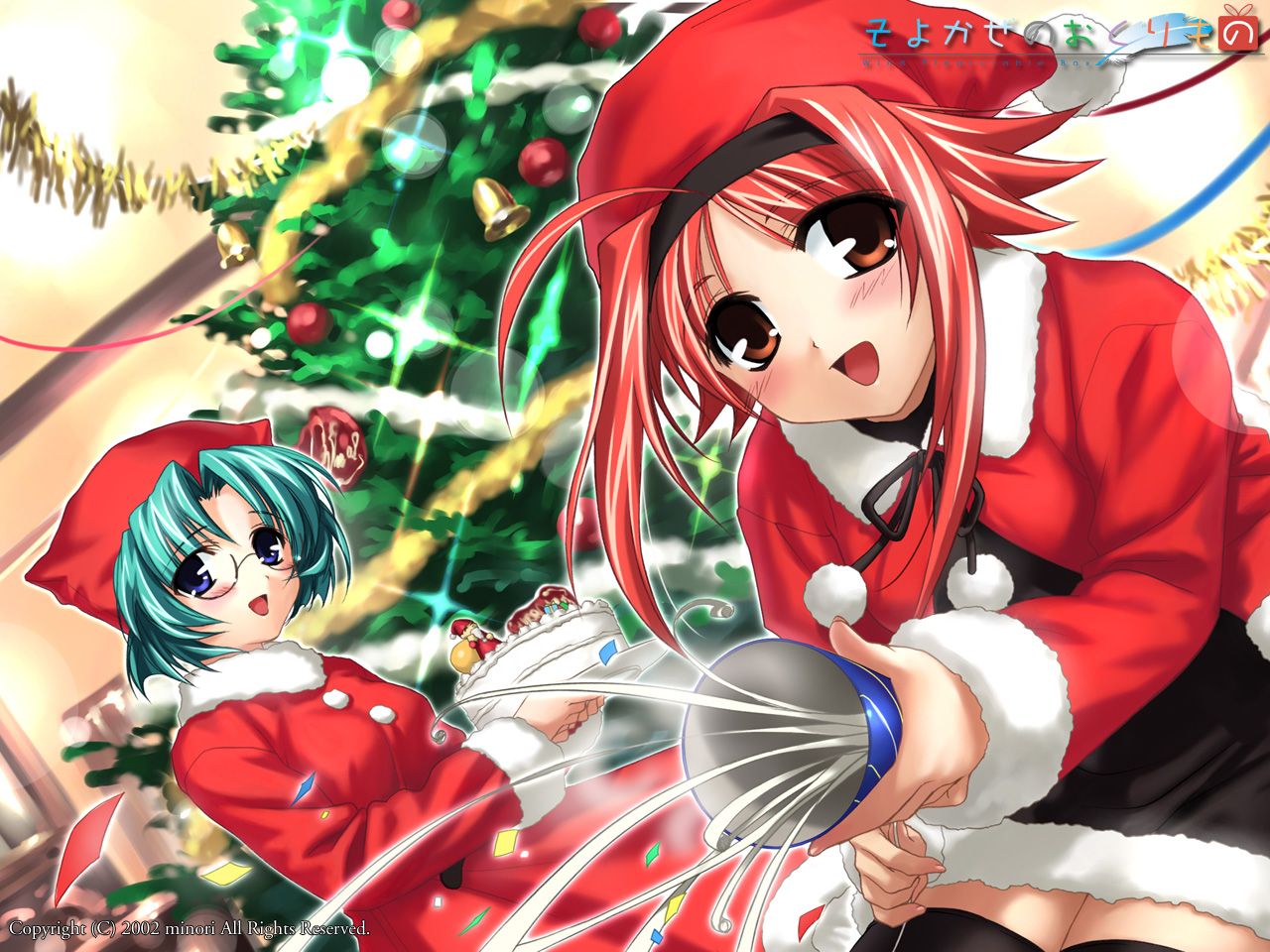 Handy-Wallpaper Weihnachten, Animes kostenlos herunterladen.