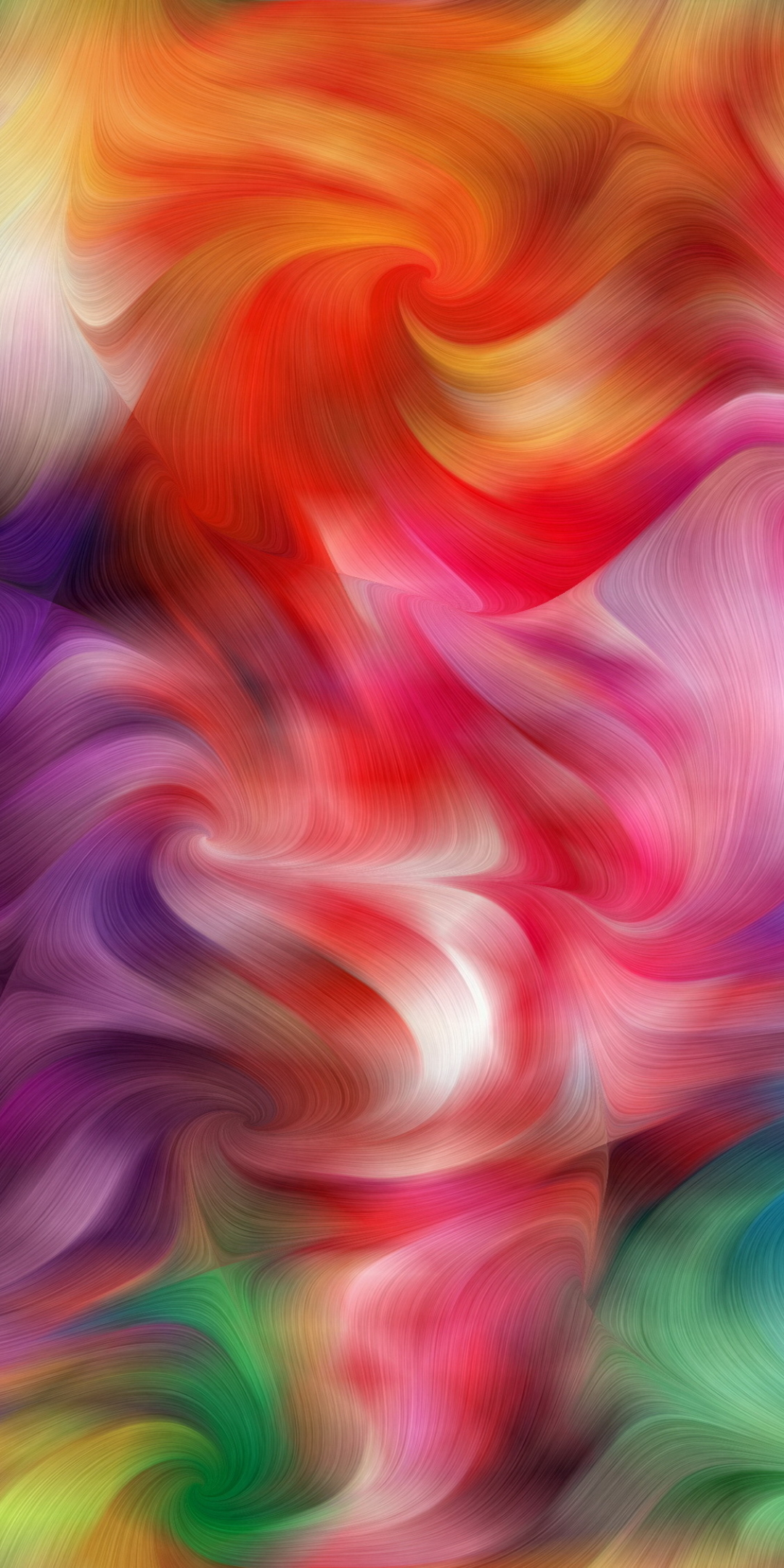 Download mobile wallpaper Abstract, Rainbow, Colors, Colorful, Swirl for free.