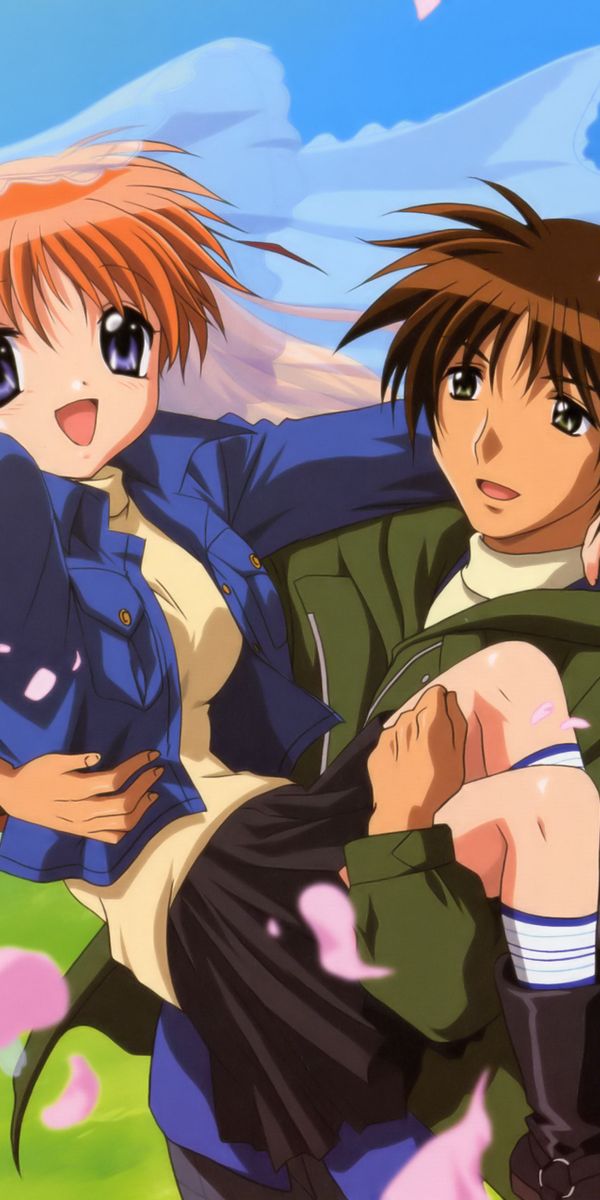 Desktop wallpaper: Anime, Kanon, Akiko Minase, Makoto Sawatari, Mishio ... — free download