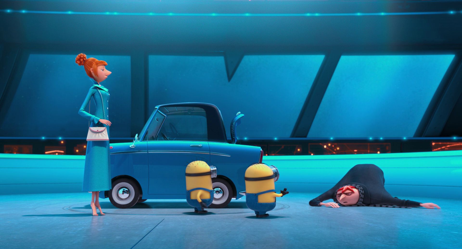 Download mobile wallpaper Lucy (Despicable Me), Gru (Despicable Me), Despicable Me 2, Despicable Me, Movie for free.