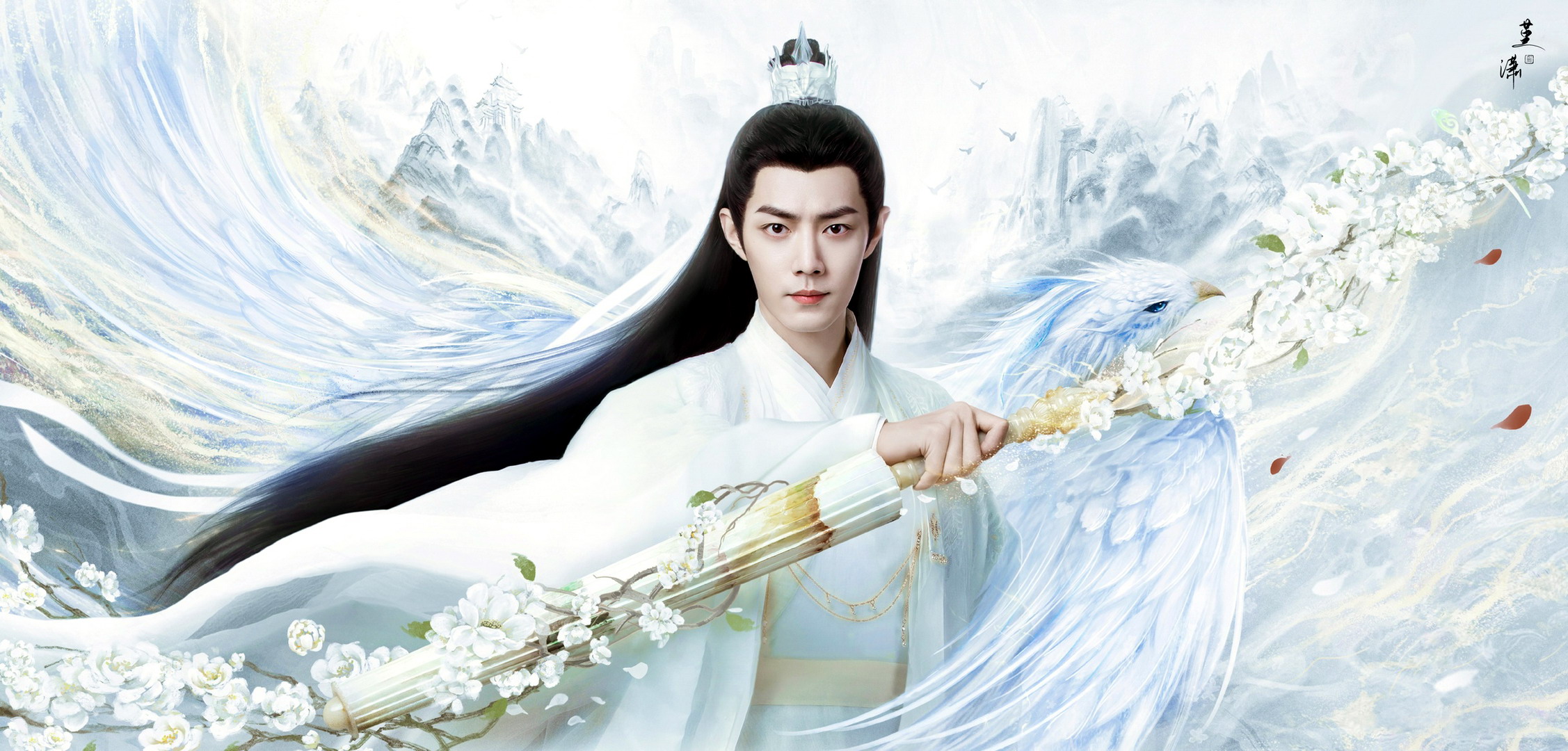 Free download wallpaper Tv Show, Xiao Zhan, The Longest Promise:yu Gu Yao on your PC desktop