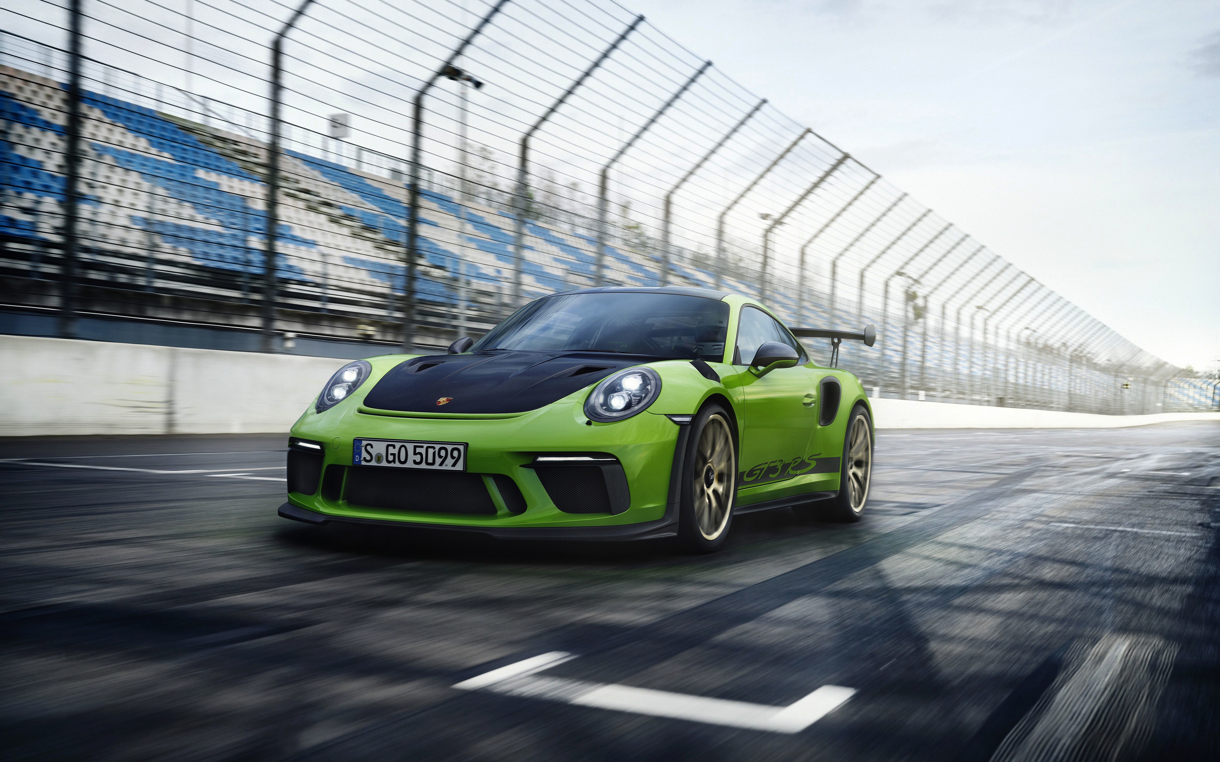 Download mobile wallpaper Porsche, Car, Porsche 911, Porsche 911 Gt3, Vehicles, Green Car for free.