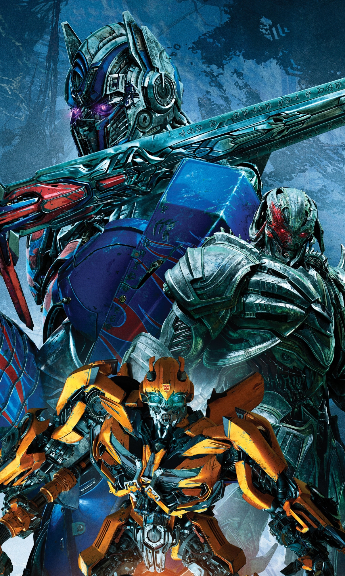 Téléchargez des papiers peints mobile Transformateurs, Film, Mégatron, Optimus Prime, Bourdon (Transformateurs), Transformers: The Last Knight gratuitement.