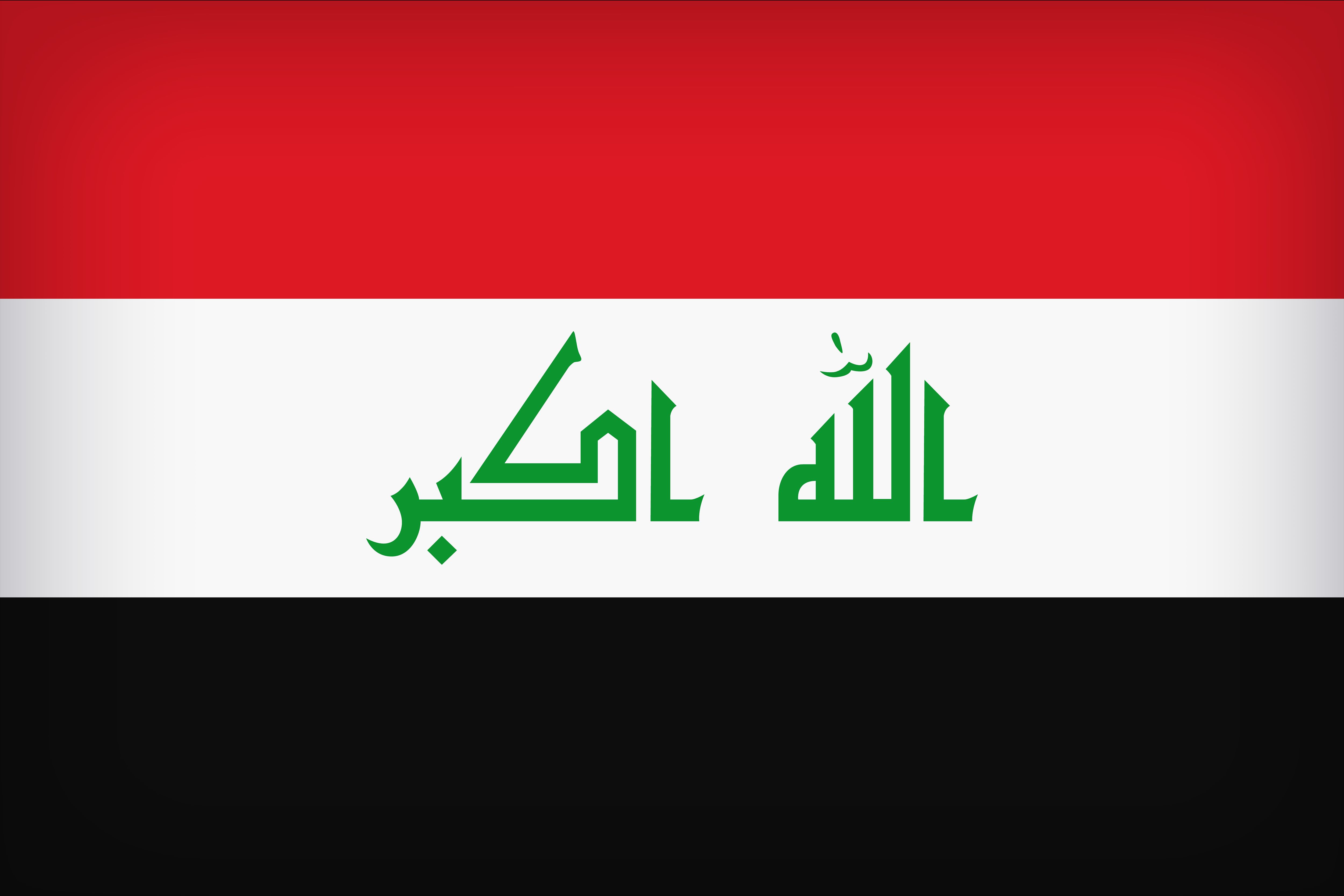 Популярные заставки и фоны Флаг Ирака на компьютер
