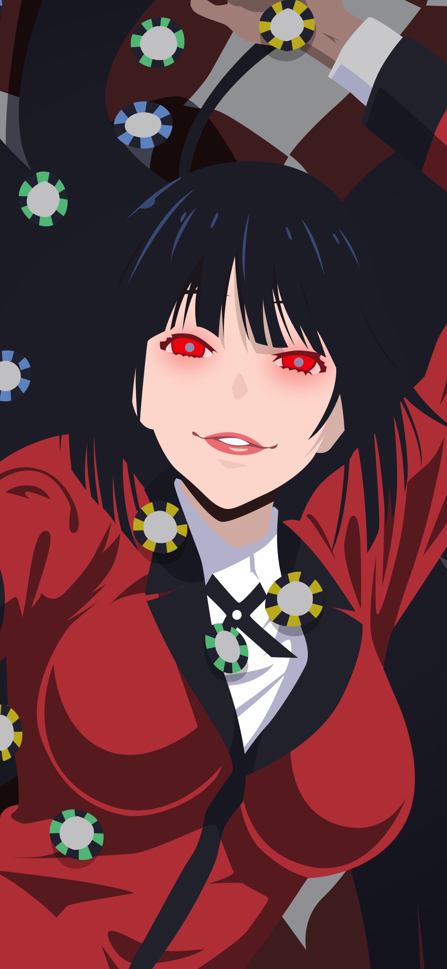 Download mobile wallpaper Anime, Yumeko Jabami, Kakegurui for free.