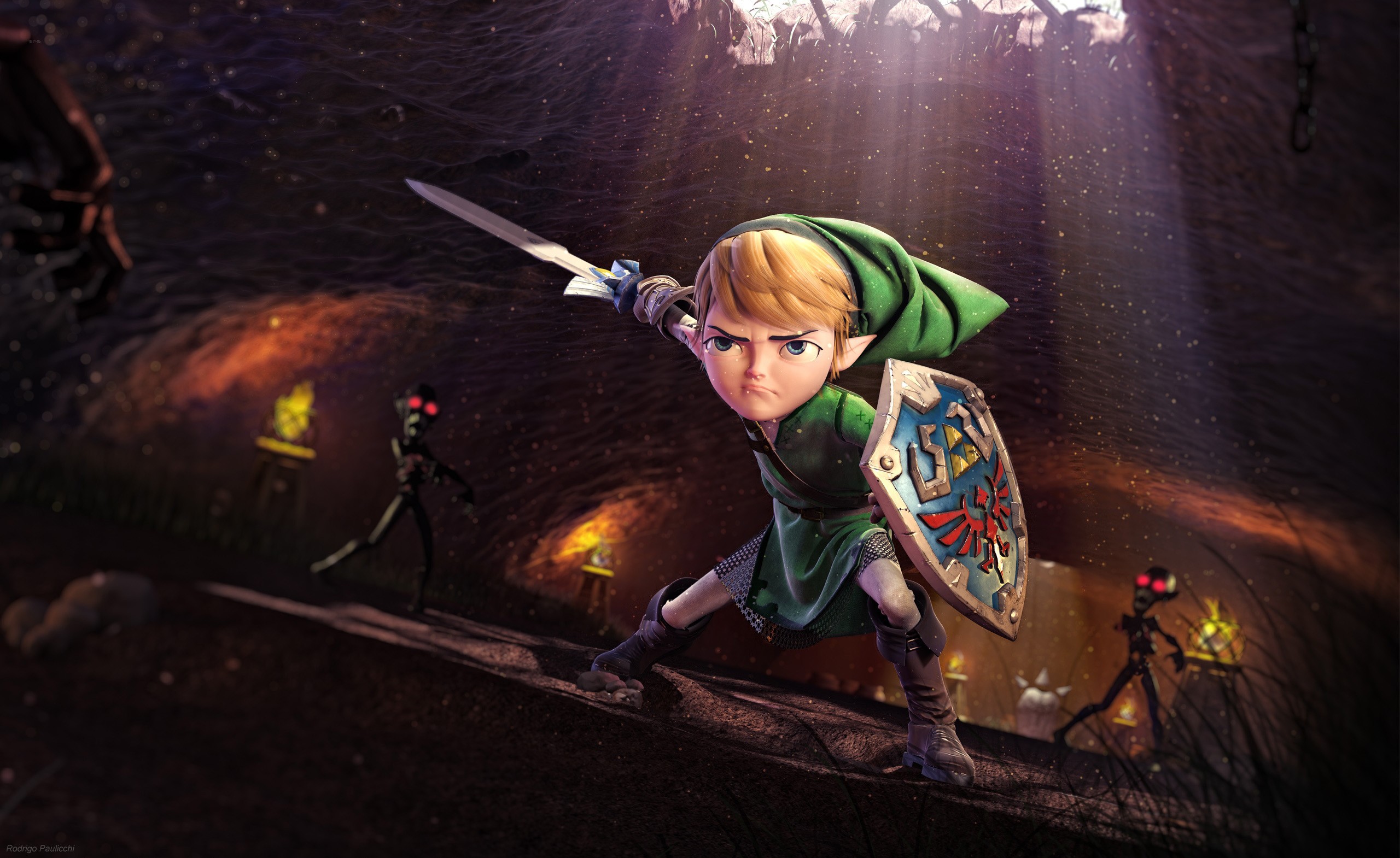 Download mobile wallpaper Link, Video Game, The Legend Of Zelda, Zelda for free.