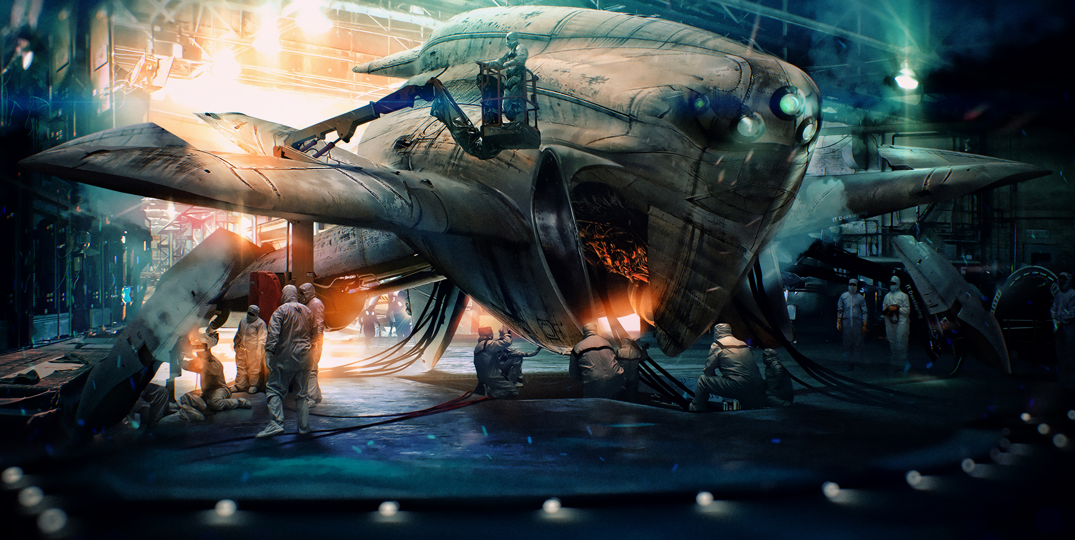 Download mobile wallpaper Sci Fi, Spaceship for free.