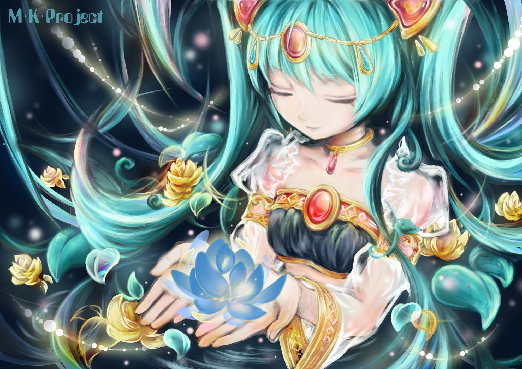 Handy-Wallpaper Vocaloid, Hatsune Miku, Animes kostenlos herunterladen.