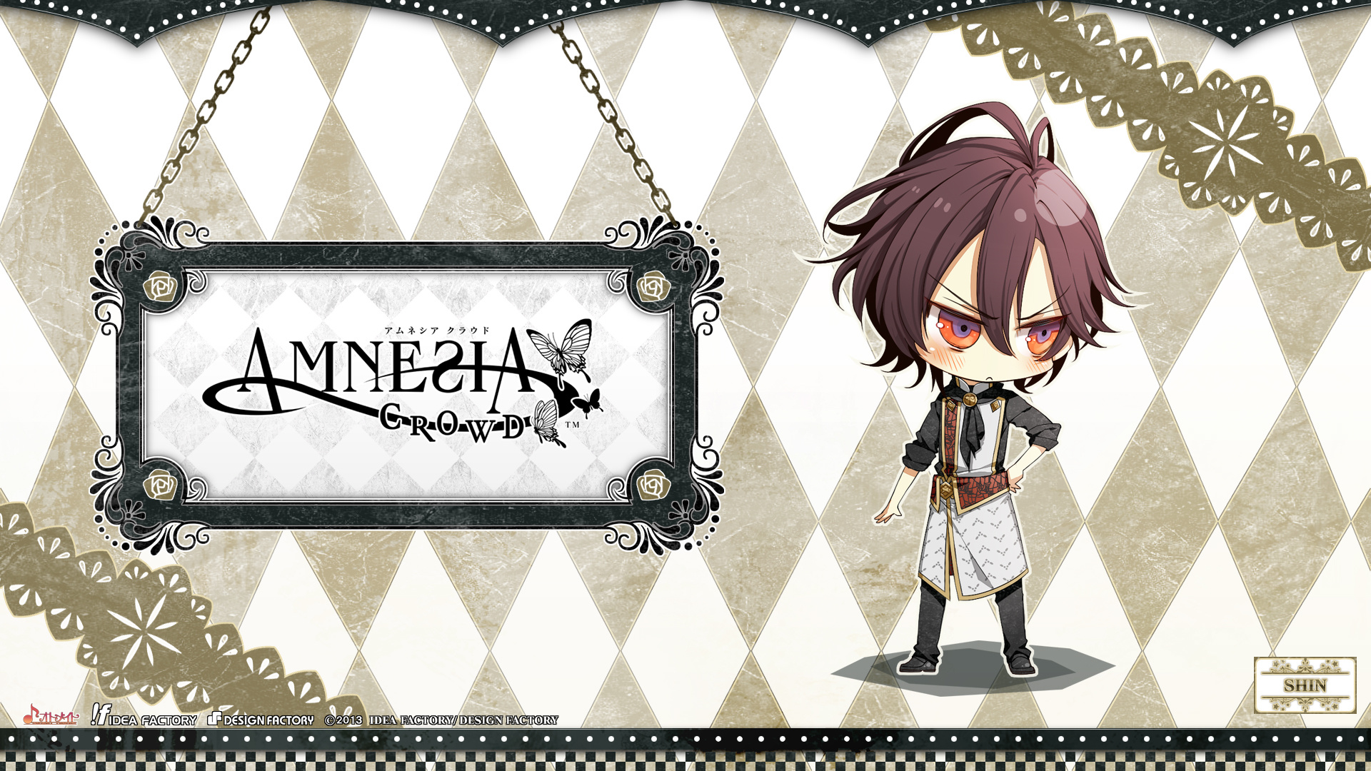 Download mobile wallpaper Anime, Amnesia, Shin (Amnesia), Otome Game for free.