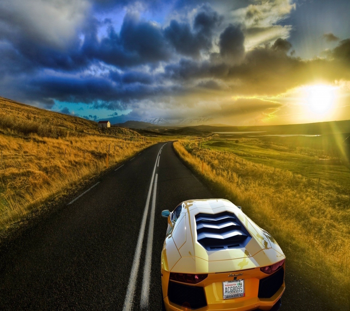 Free download wallpaper Lamborghini, Lamborghini Aventador, Vehicles on your PC desktop